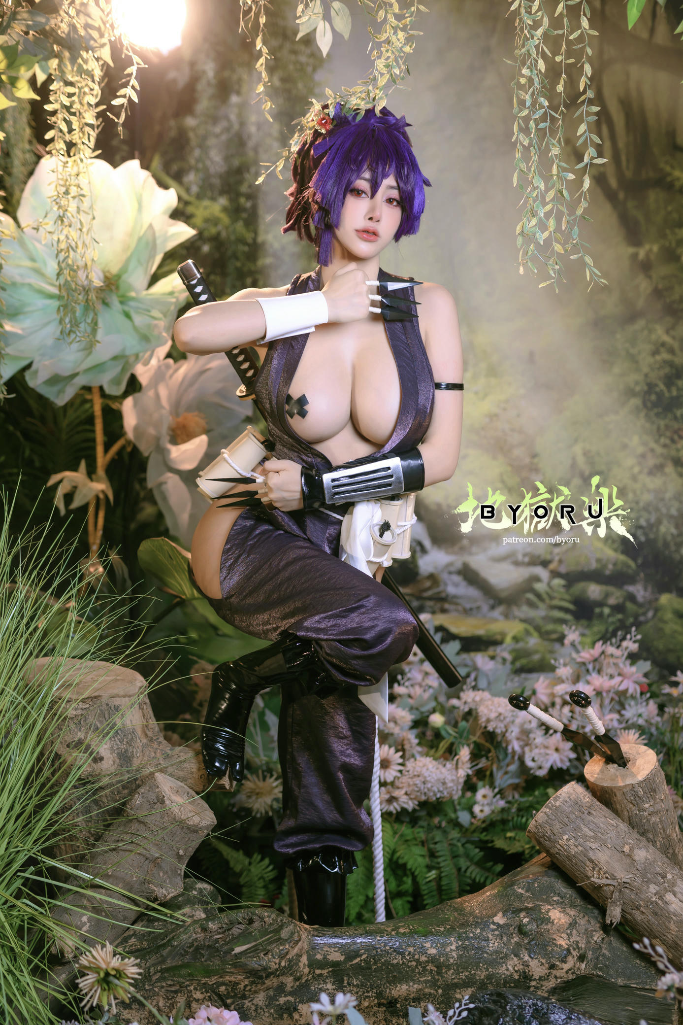 日本coser-Byoru NO.147 地狱乐 Yuzuriha  [68P+10V／741MB]_第1集