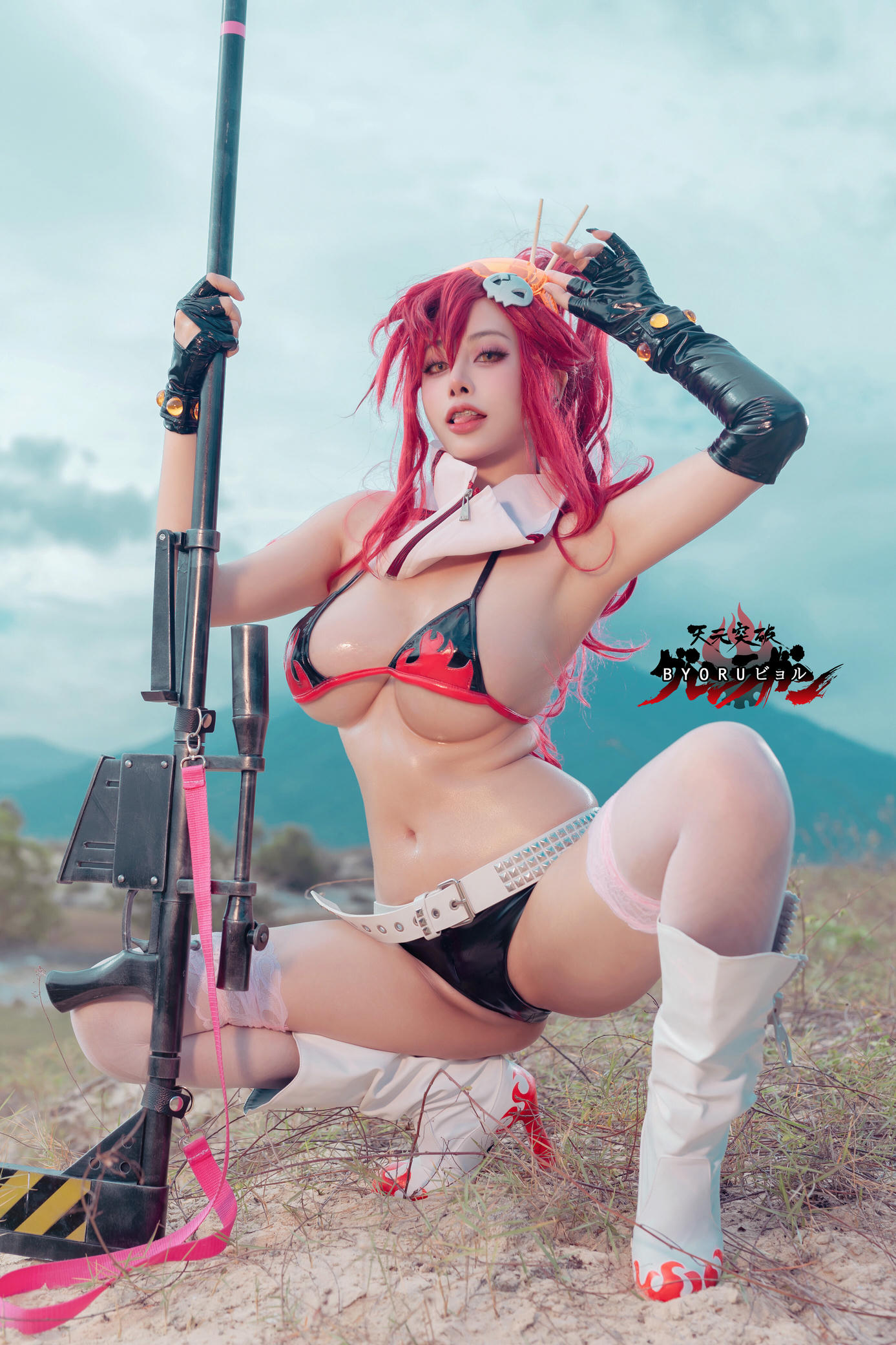 日本coser-Byoru NO.148 Yoko (Tengen Toppa Gurren-Lagann) [44P-105M]_第1集