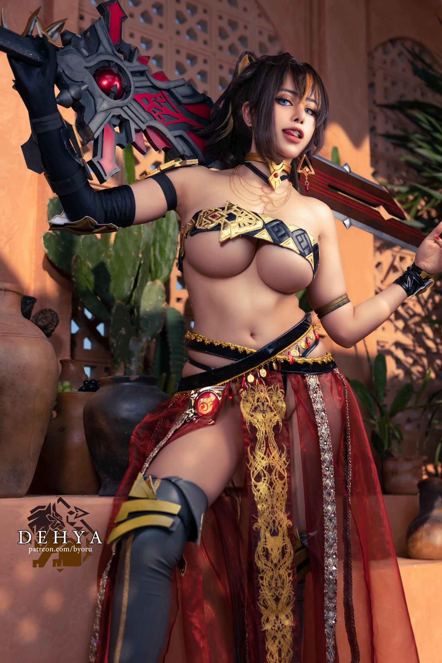 日本coser-Byoru NO.154 Dehya[34P-272M]_第1集