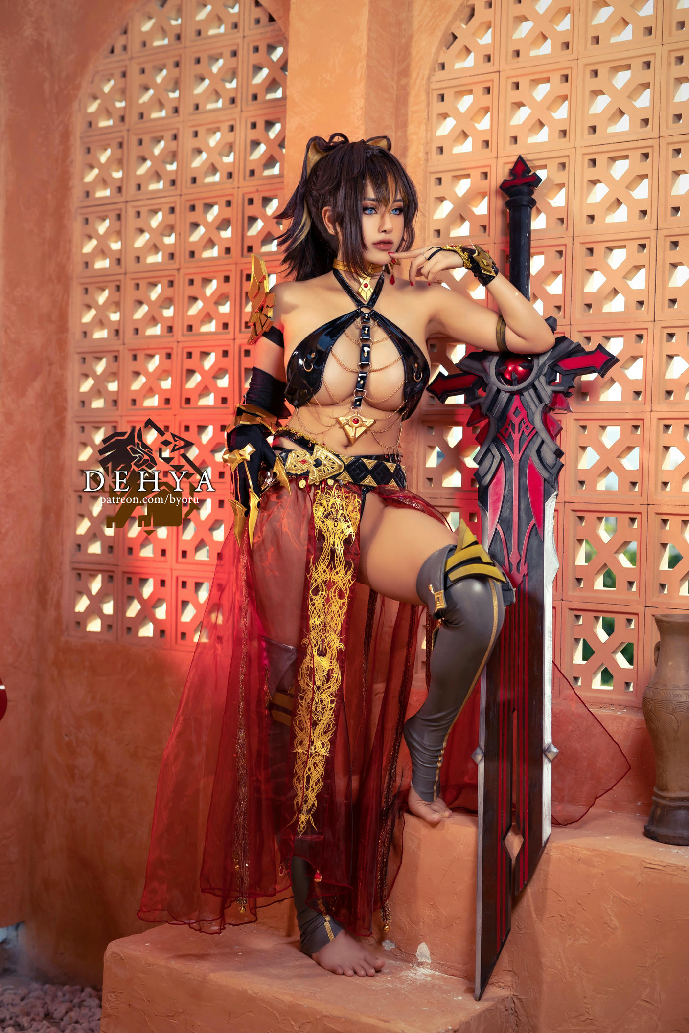 日本coser-Byoru NO.154 Dehya[34P-272M]_第1集