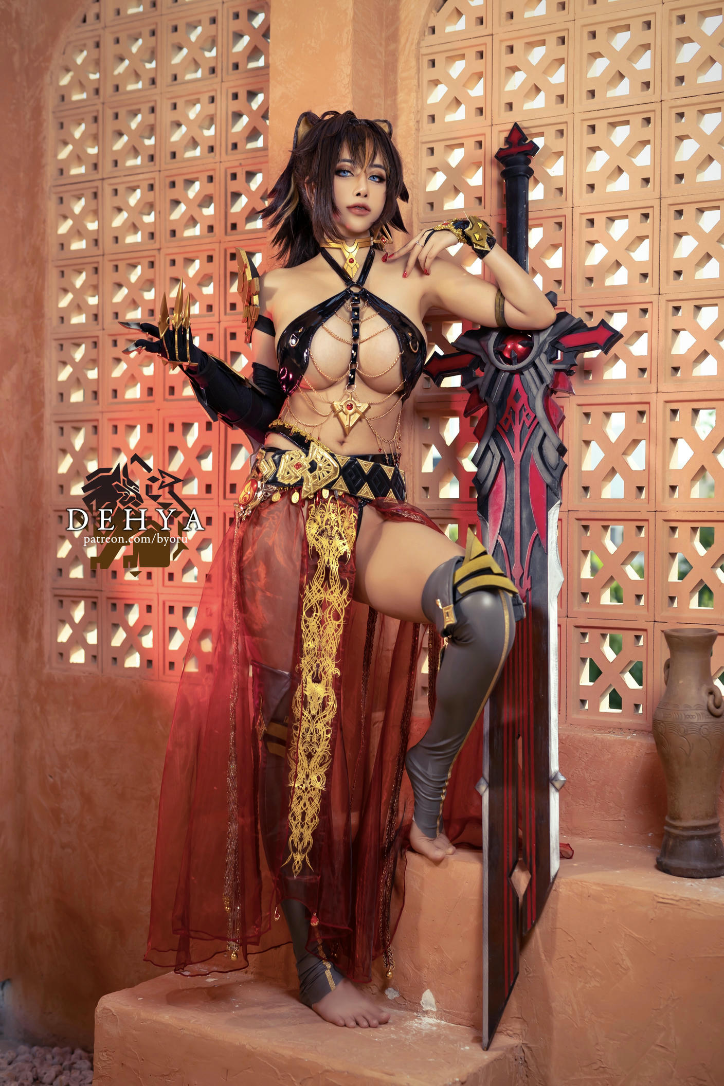 日本coser-Byoru NO.154 Dehya[34P-272M]_第1集