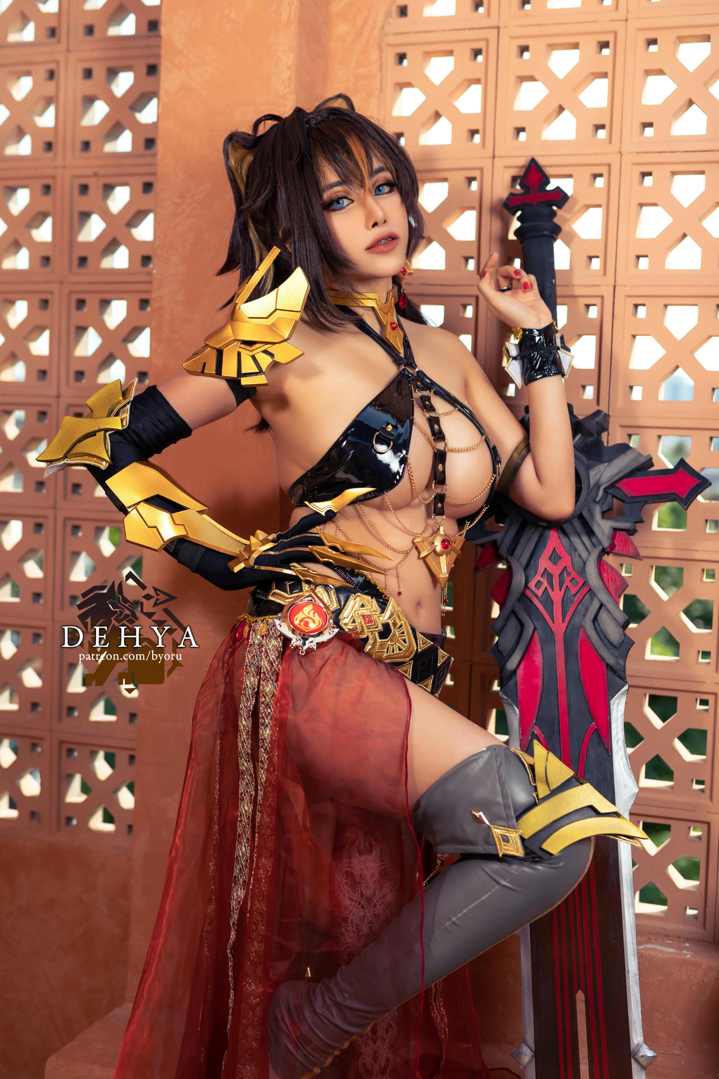 日本coser-Byoru NO.154 Dehya[34P-272M]_第1集