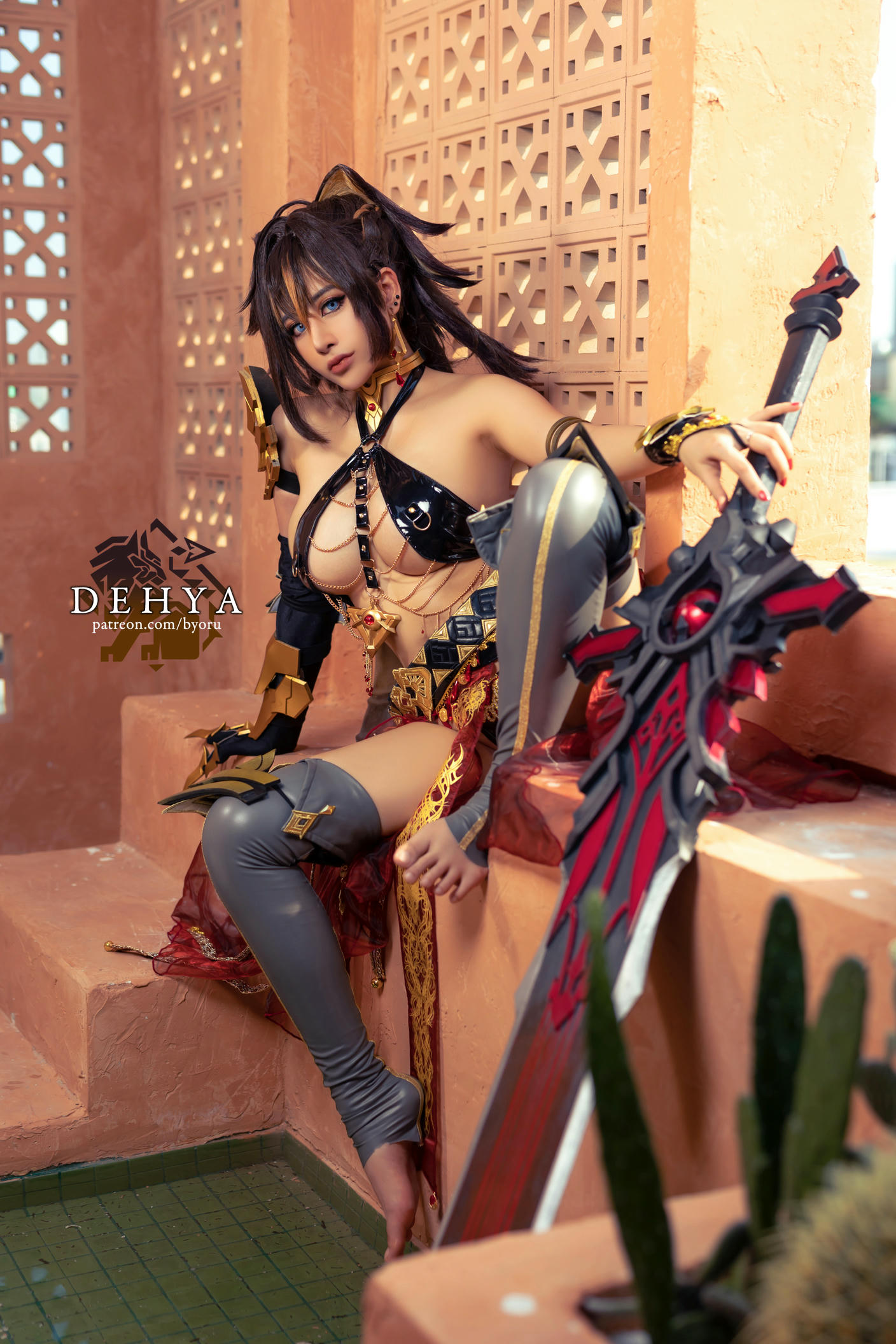 日本coser-Byoru NO.154 Dehya[34P-272M]_第1集