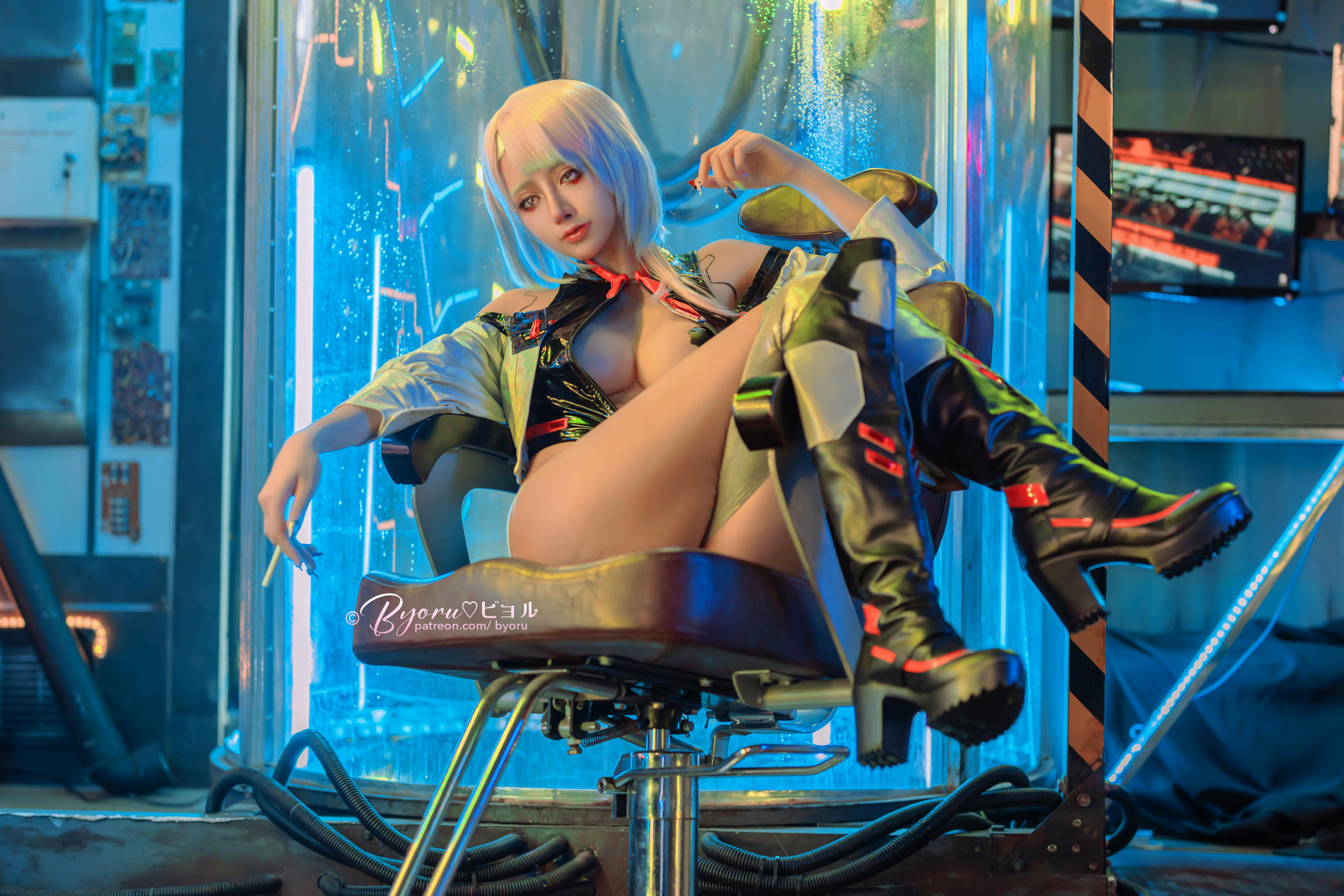 日本coser-Byoru NO.158 Lucy HD [47P2V-1.51GB]_第2集