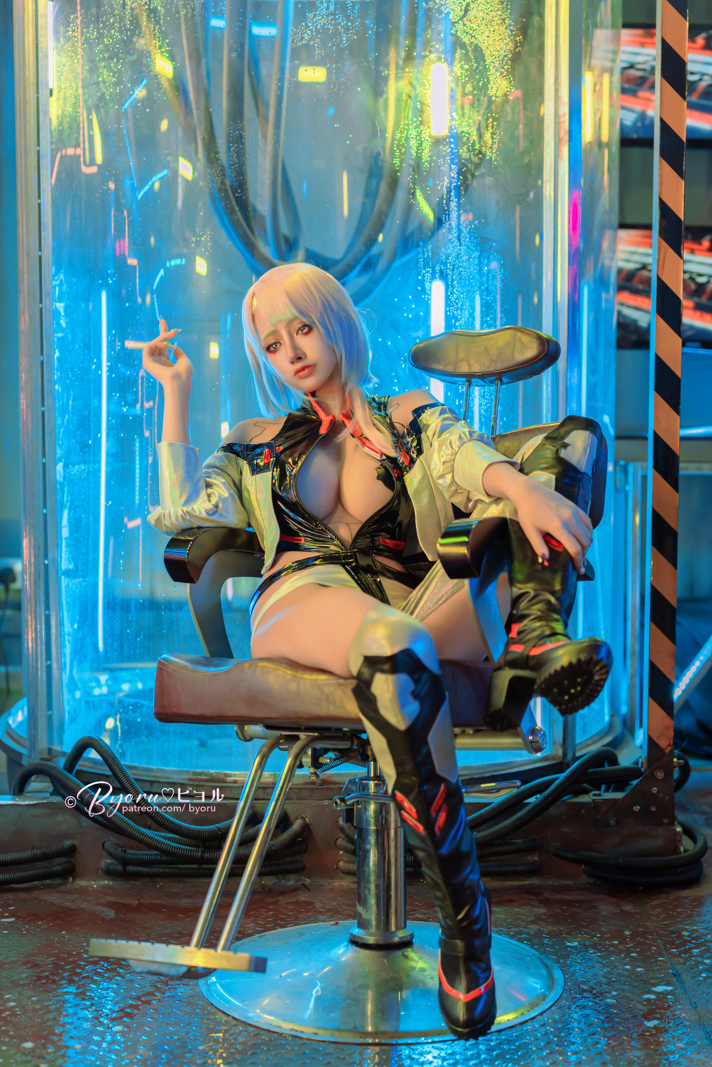 日本coser-Byoru NO.158 Lucy HD [47P2V-1.51GB]_第2集