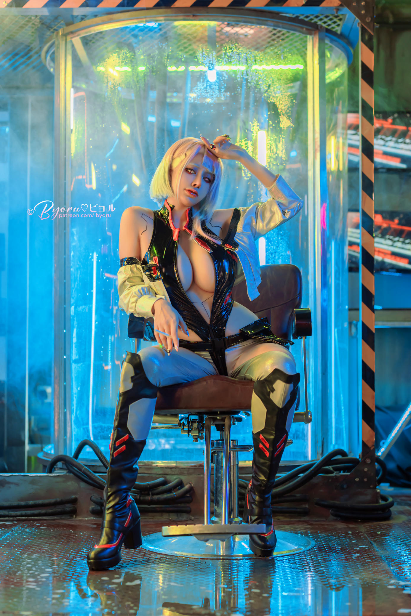 日本coser-Byoru NO.158 Lucy HD [47P2V-1.51GB]_第2集