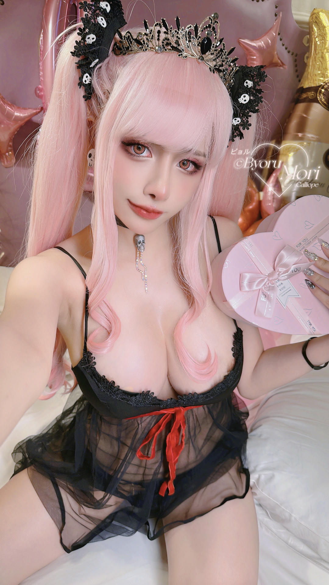 日本coser-Byoru NO.175 Mori CallioP sleepdress[54P5V-820M]_第3集