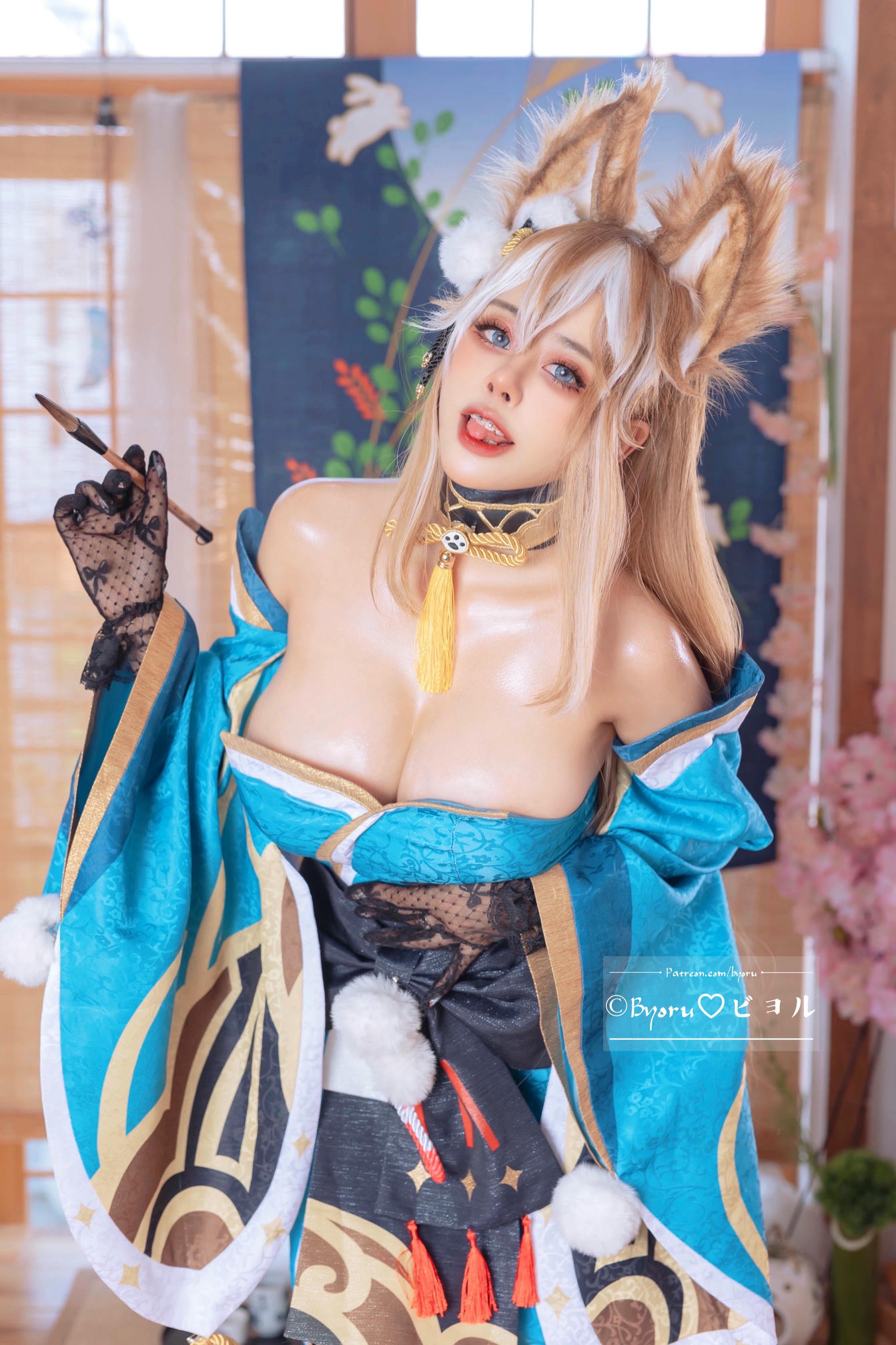 日本coser-Byoru NO.180 Miss Hina (Genshin Impact) [62P+1V／1.19GB]_第1集