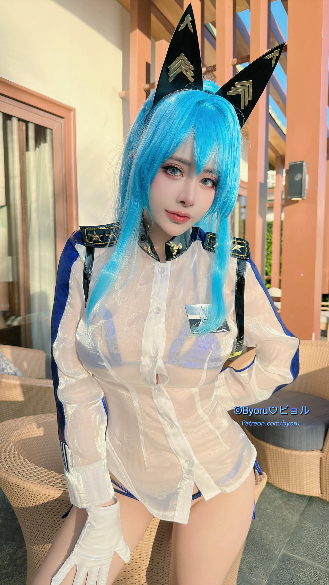 日本coser-Byoru NO.181 Helm Aquamarine FULL [58P／375MB]_第2集