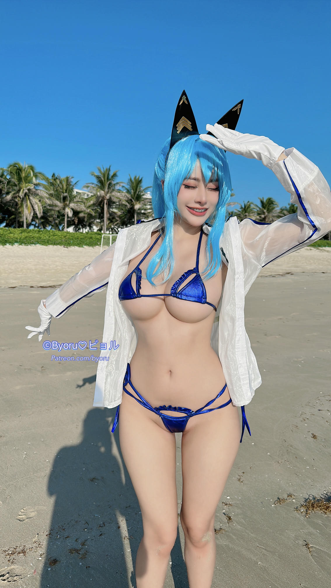 日本coser-Byoru NO.181 Helm Aquamarine FULL [58P／375MB]_第3集