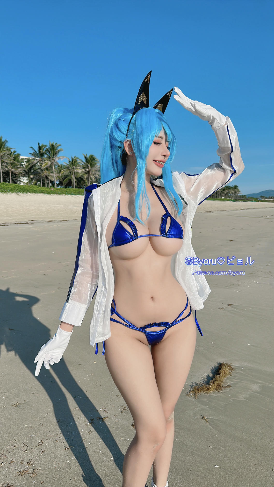日本coser-Byoru NO.181 Helm Aquamarine FULL [58P／375MB]_第3集