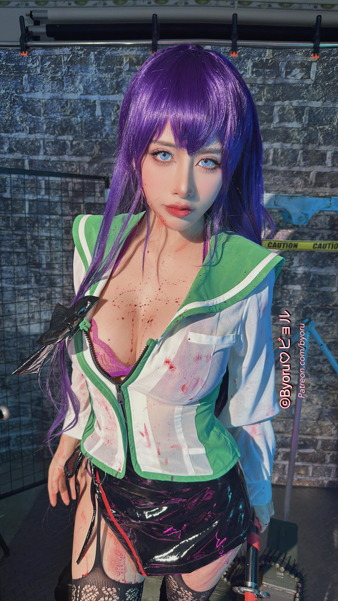 日本coser-Byoru NO.183 Saeko Busujima [48P／414MB]_第2集