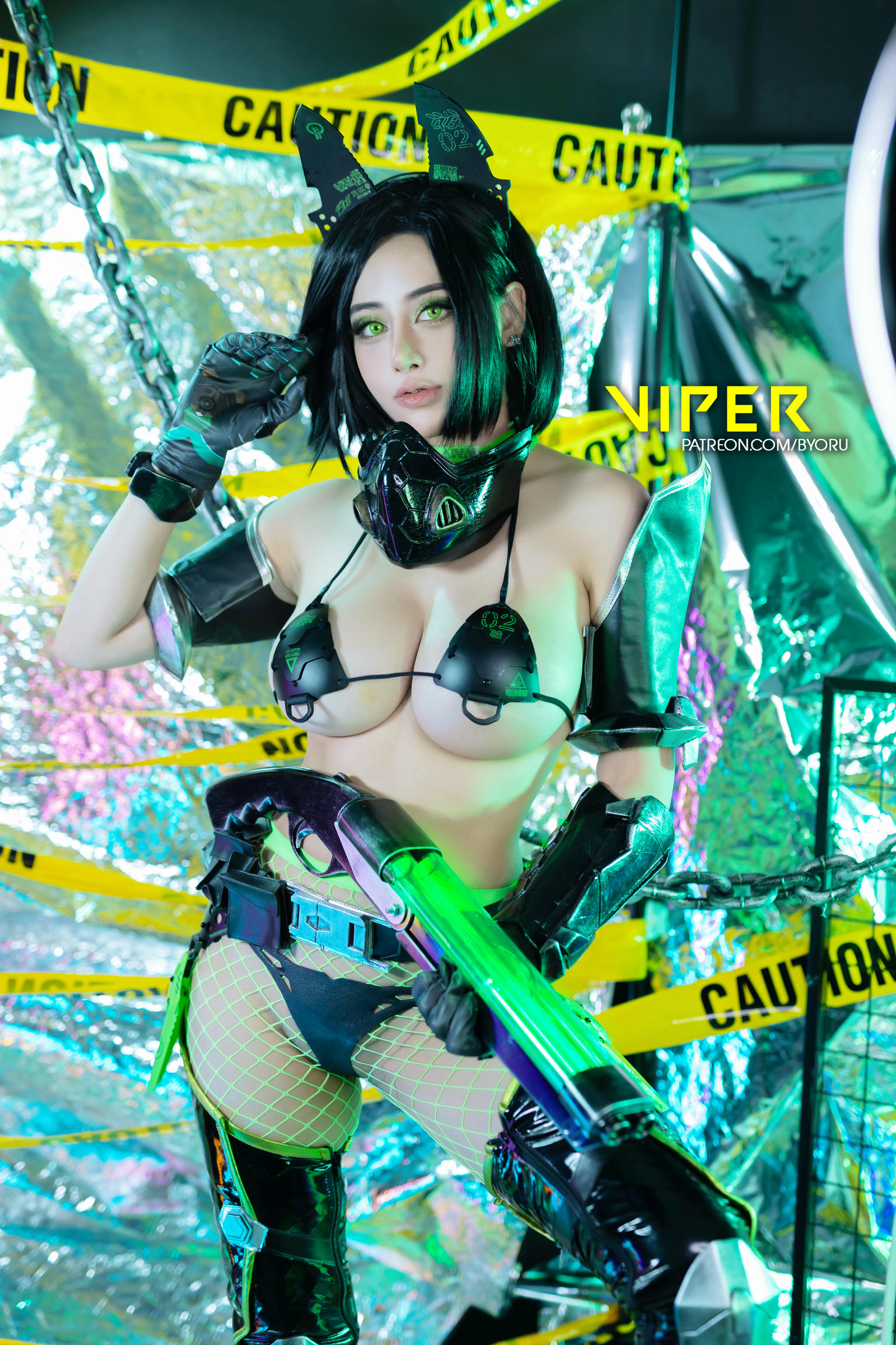 日本coser-Byoru NO.191 Viper Valorant HD [47P+5V／1.48GB]_第1集