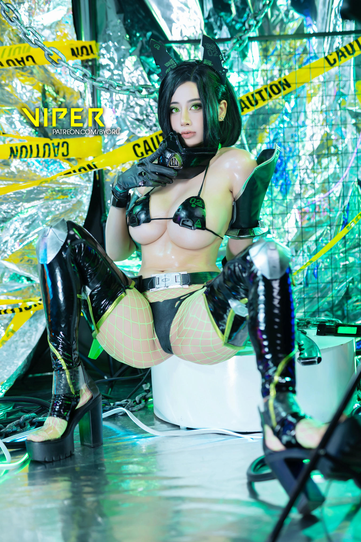 日本coser-Byoru NO.191 Viper Valorant HD [47P+5V／1.48GB]_第1集