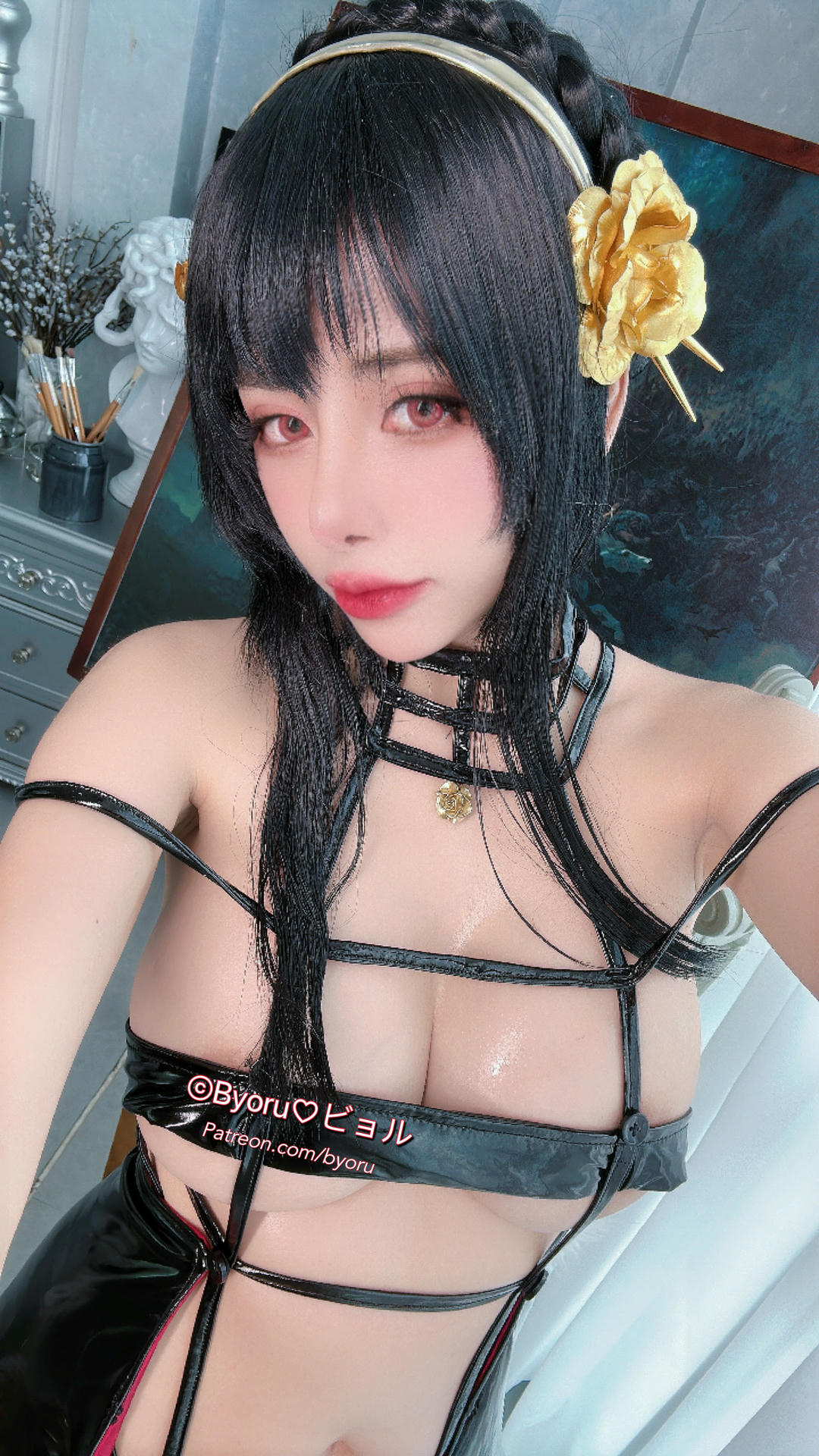 日本coser-Byoru NO.192 Yor thorn princess HD [48P+8V／1.66GB]_第2集