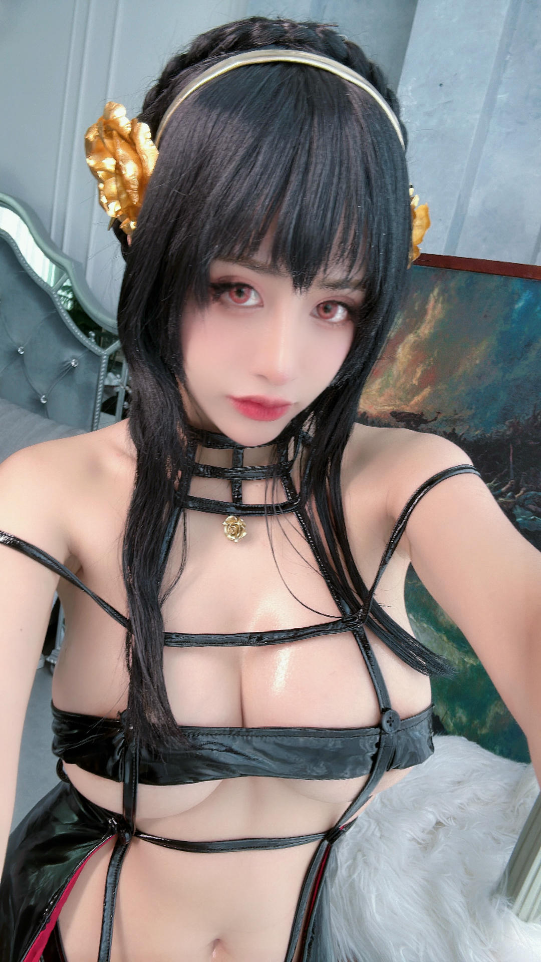 日本coser-Byoru NO.199 Yor Forger Set[48P-8V-581.3M]_第2集