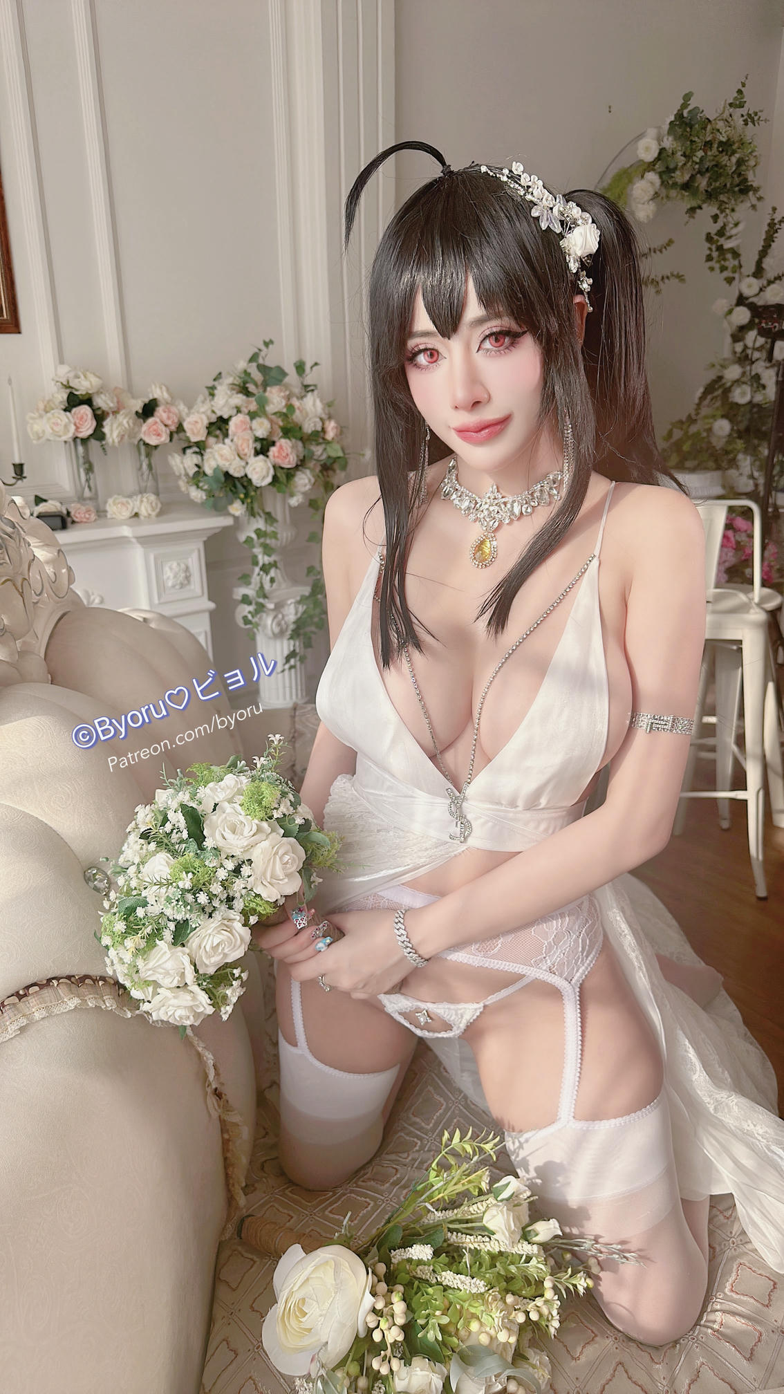 日本coser-Byoru NO.206 Taihou wedding dress [52P+8V／892MB]_第3集