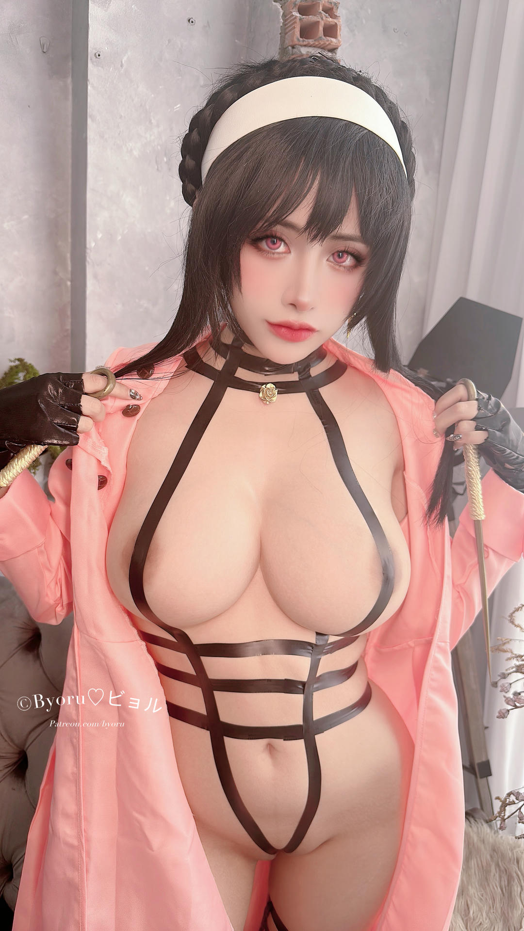 日本coser-Byoru NO.207 Yor Black tape [40P+5V／463MB]_第2集