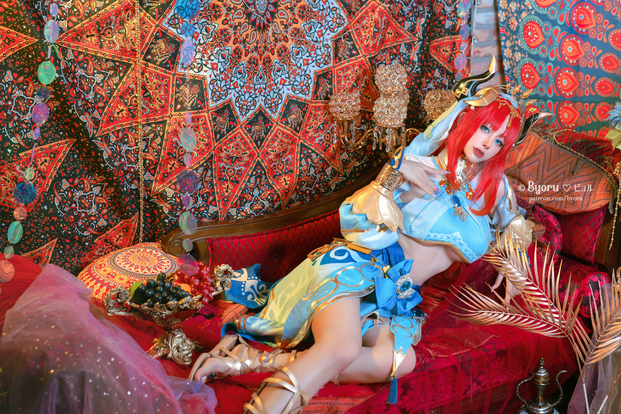 日本coser-Byoru NO.209 Genshin Impact Nilou [61P+11V／1.60GB]_第1集