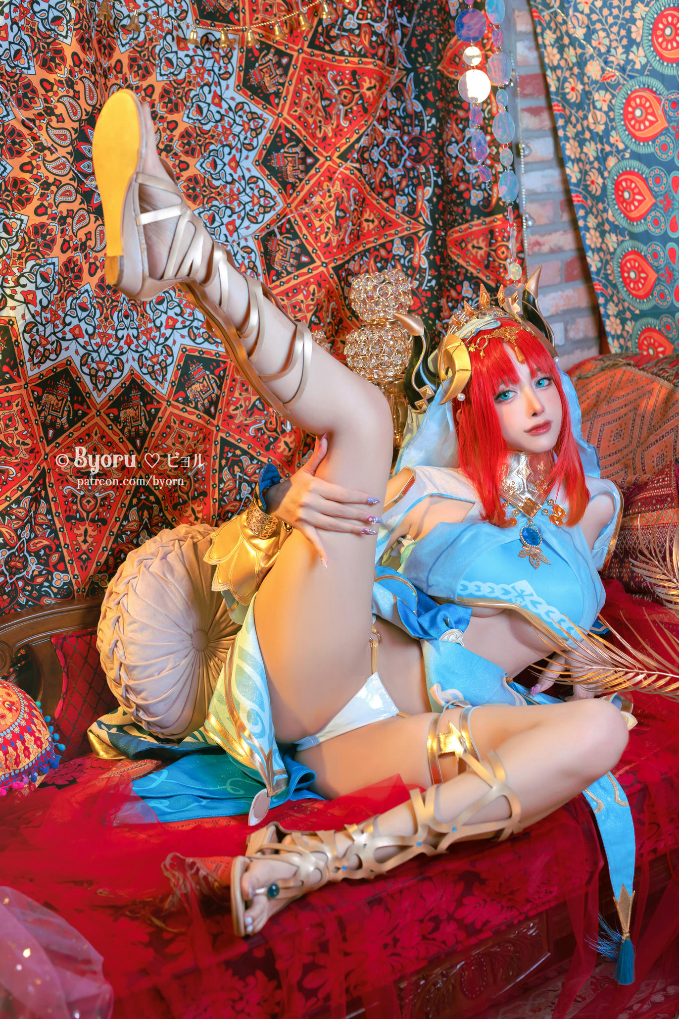 日本coser-Byoru NO.209 Genshin Impact Nilou [61P+11V／1.60GB]_第1集