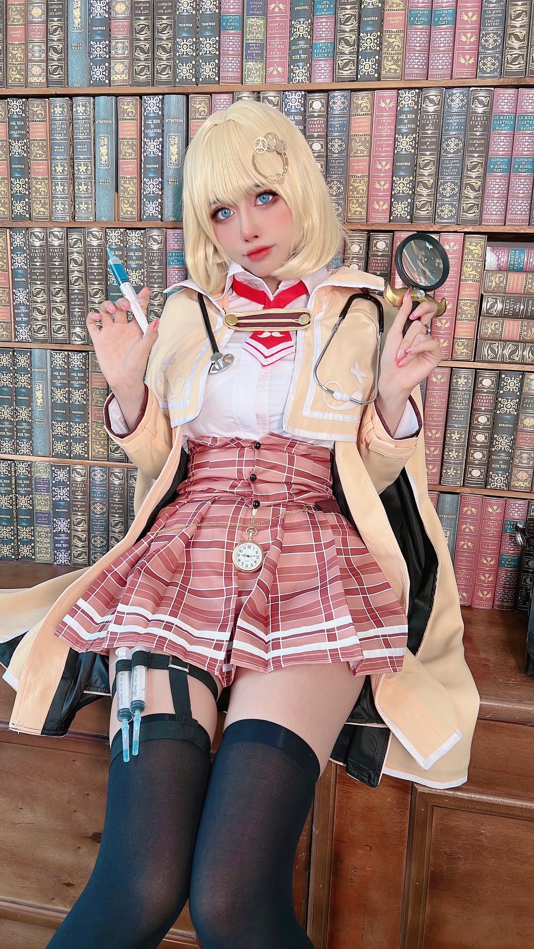 日本coser-Byoru NO.212 Amelia Watson Hololive [59P2V 572MB]_第2集