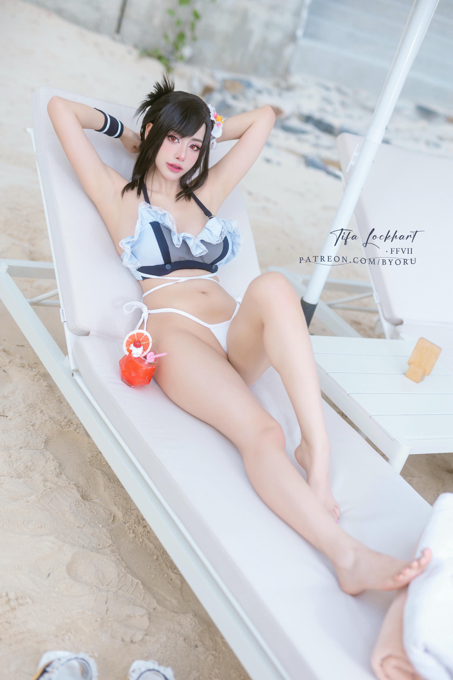 日本coser-Byoru NO.220 Tifa FF7r bikini [65P+15V／1.21GB]_第1集