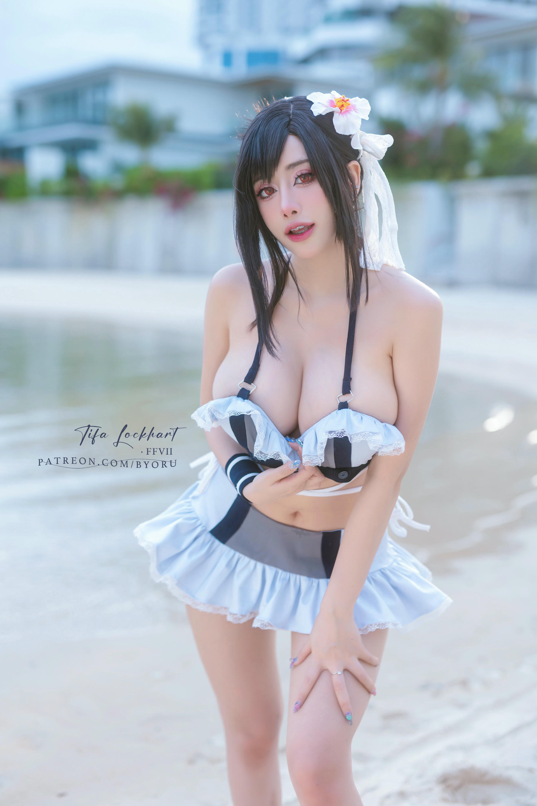 日本coser-Byoru NO.220 Tifa FF7r bikini [65P+15V／1.21GB]_第1集