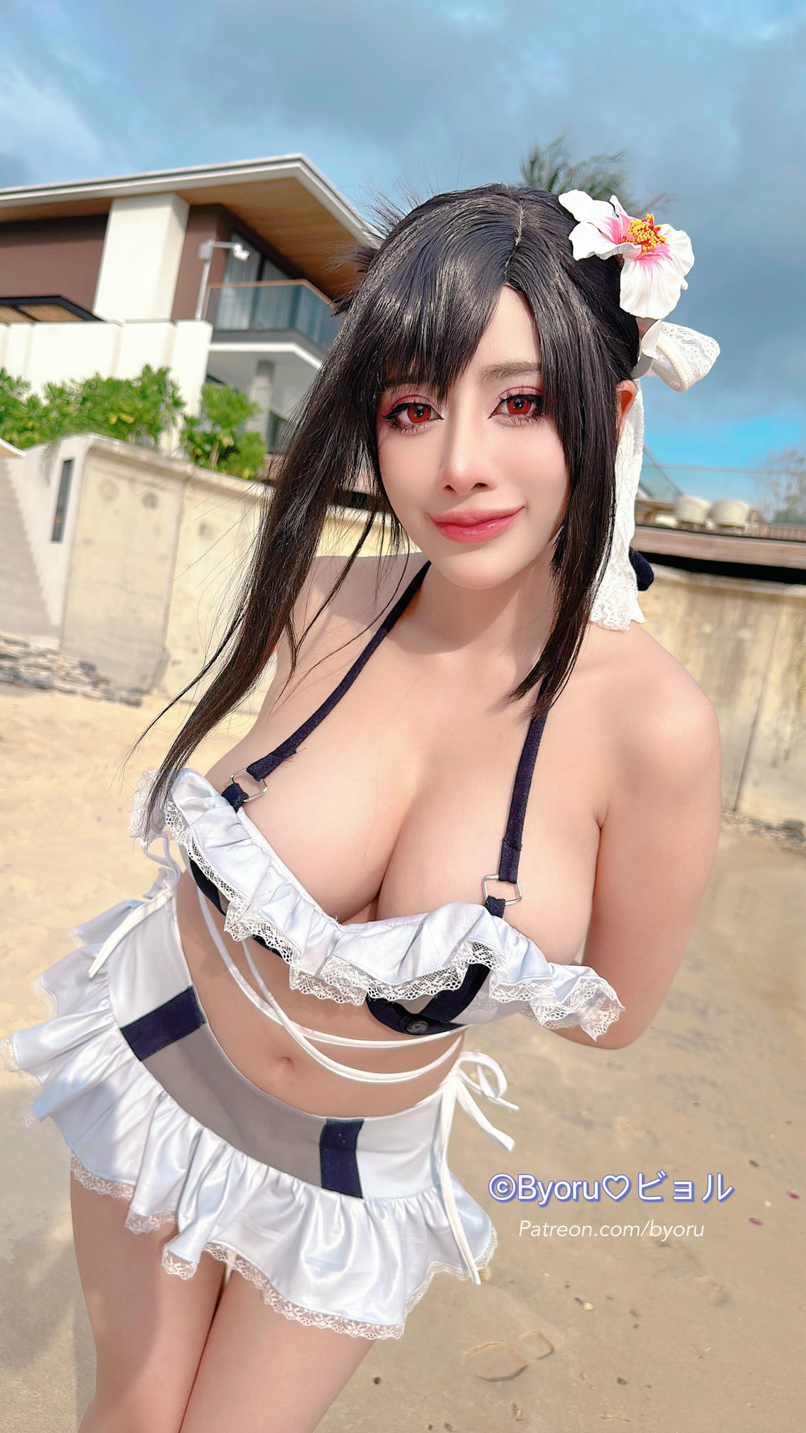 日本coser-Byoru NO.220 Tifa FF7r bikini [65P+15V／1.21GB]_第3集