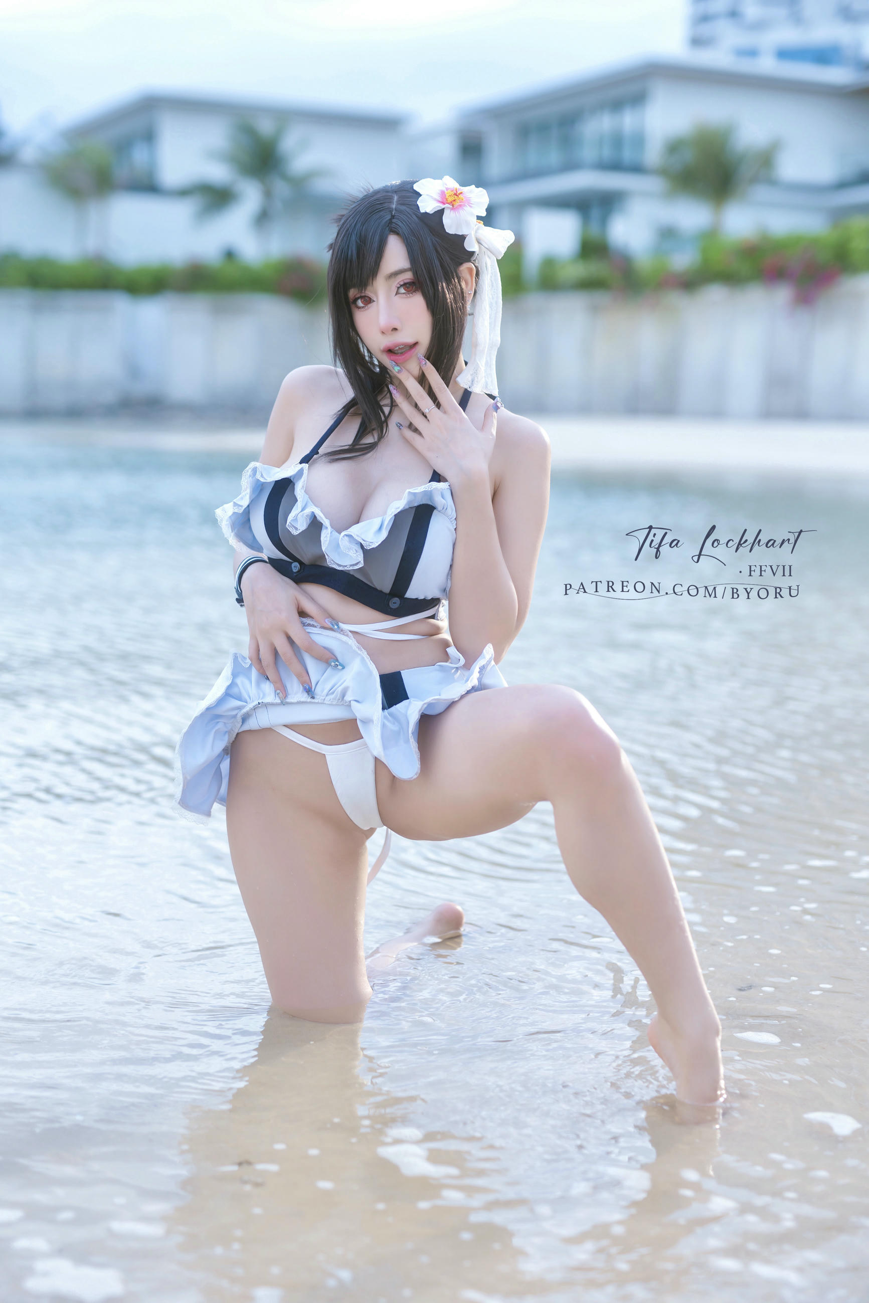 日本coser-Byoru NO.220 Tifa FF7r bikini [65P+15V／1.21GB]_第1集