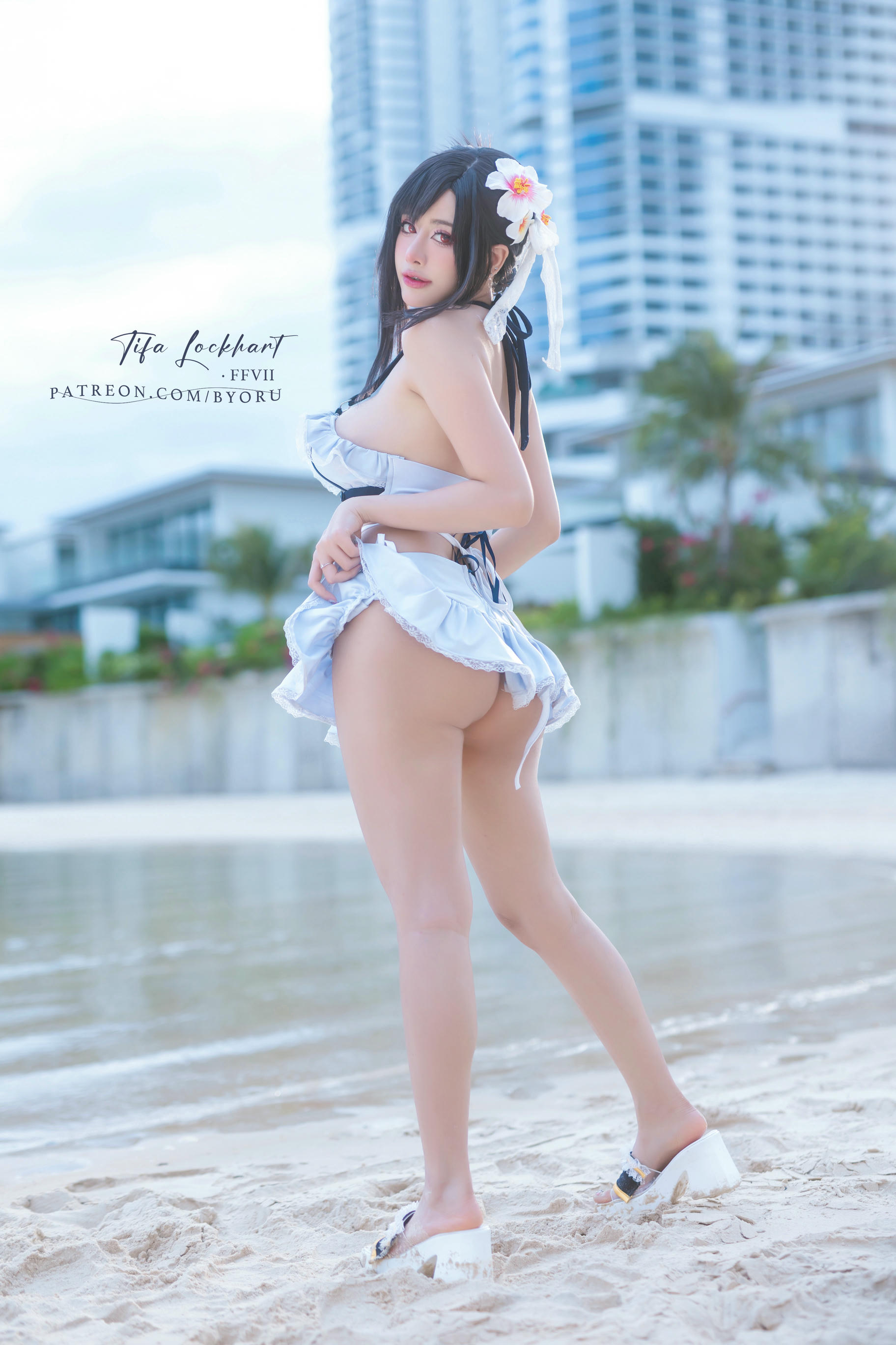 日本coser-Byoru NO.220 Tifa FF7r bikini [65P+15V／1.21GB]_第1集