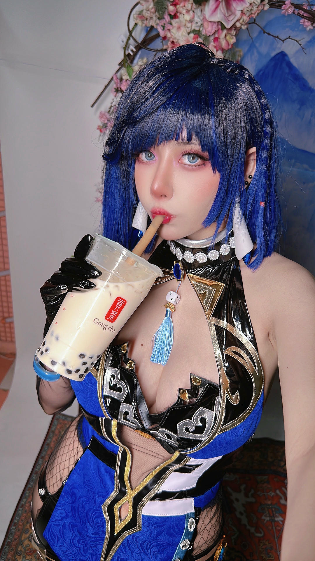 日本coser-Byoru NO.221 Yelan Genshin Impact [80P9V 681MB]_第3集