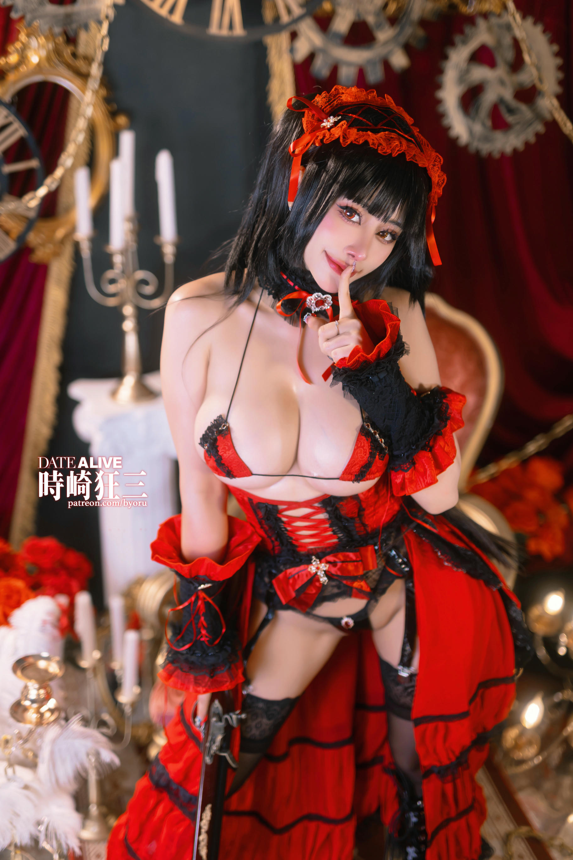 日本coser-Byoru NO.229 Kurumi ✧Date A Live✧ [61P22V-2.09GB]_第1集