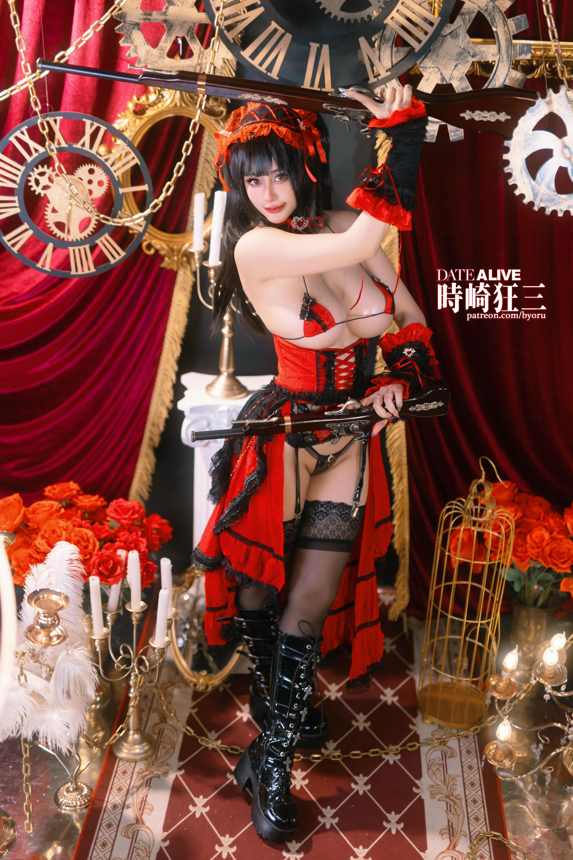 日本coser-Byoru NO.229 Kurumi ✧Date A Live✧ [61P22V-2.09GB]_第1集