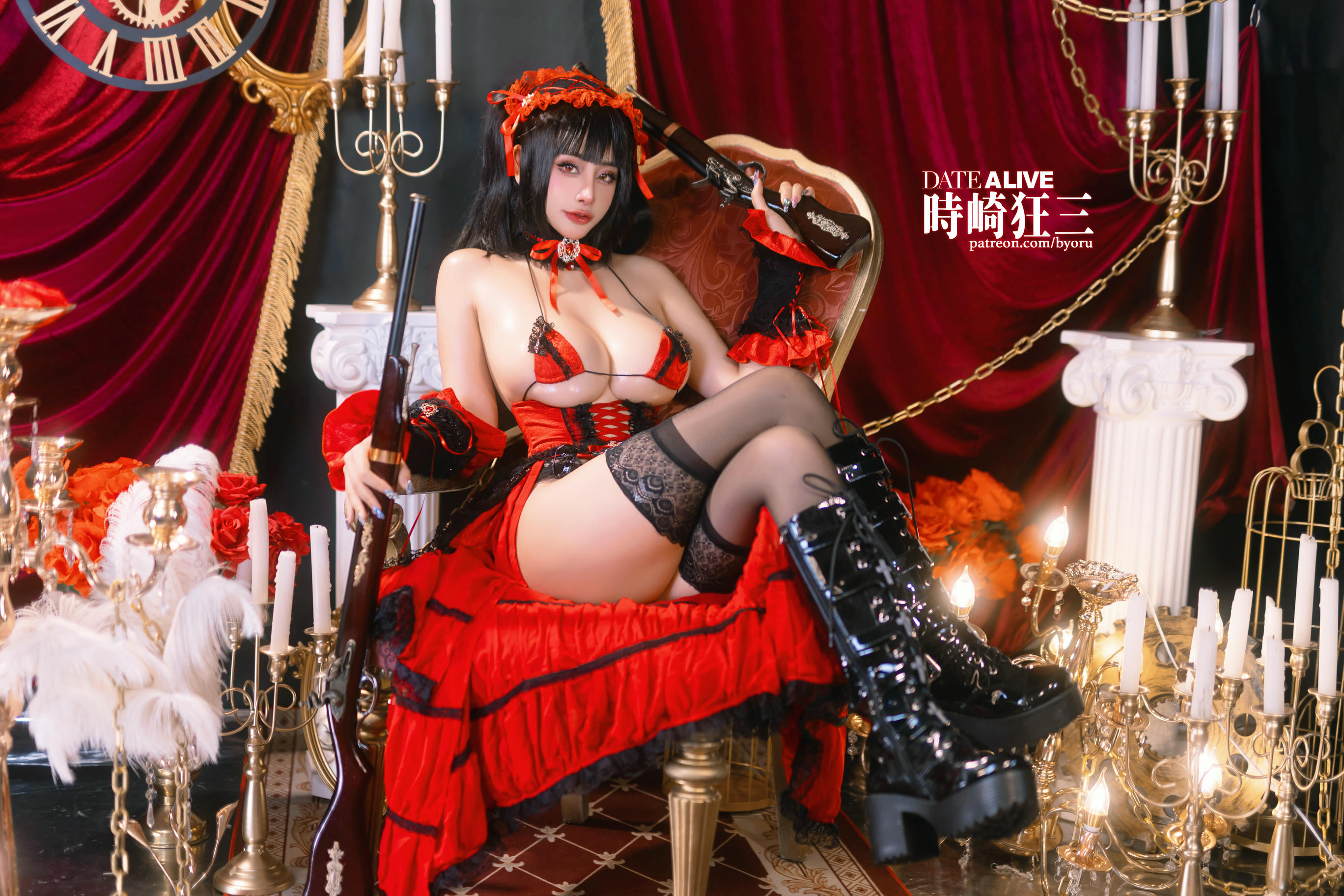 日本coser-Byoru NO.229 Kurumi ✧Date A Live✧ [61P22V-2.09GB]_第1集