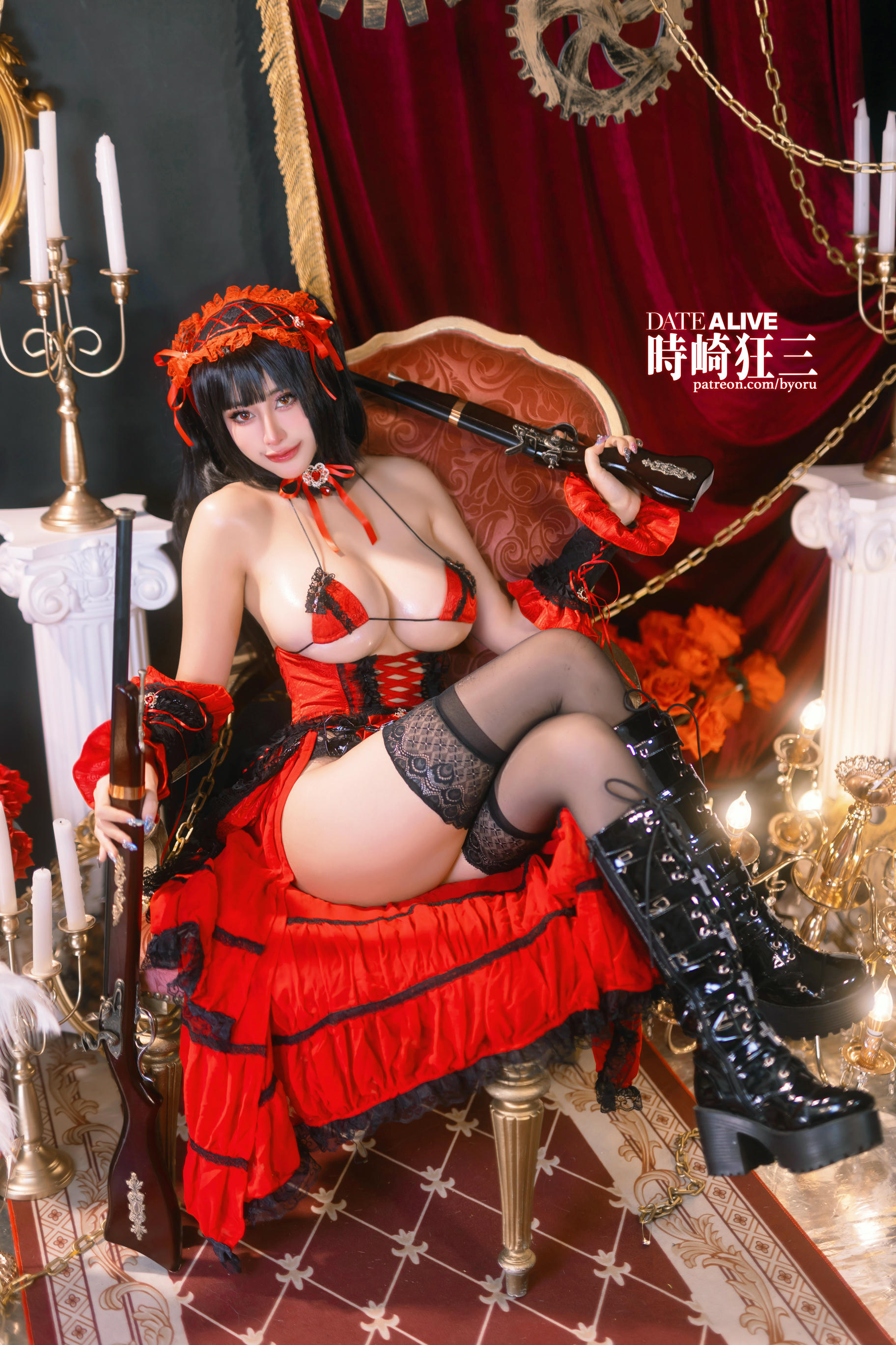 日本coser-Byoru NO.229 Kurumi ✧Date A Live✧ [61P22V-2.09GB]_第1集