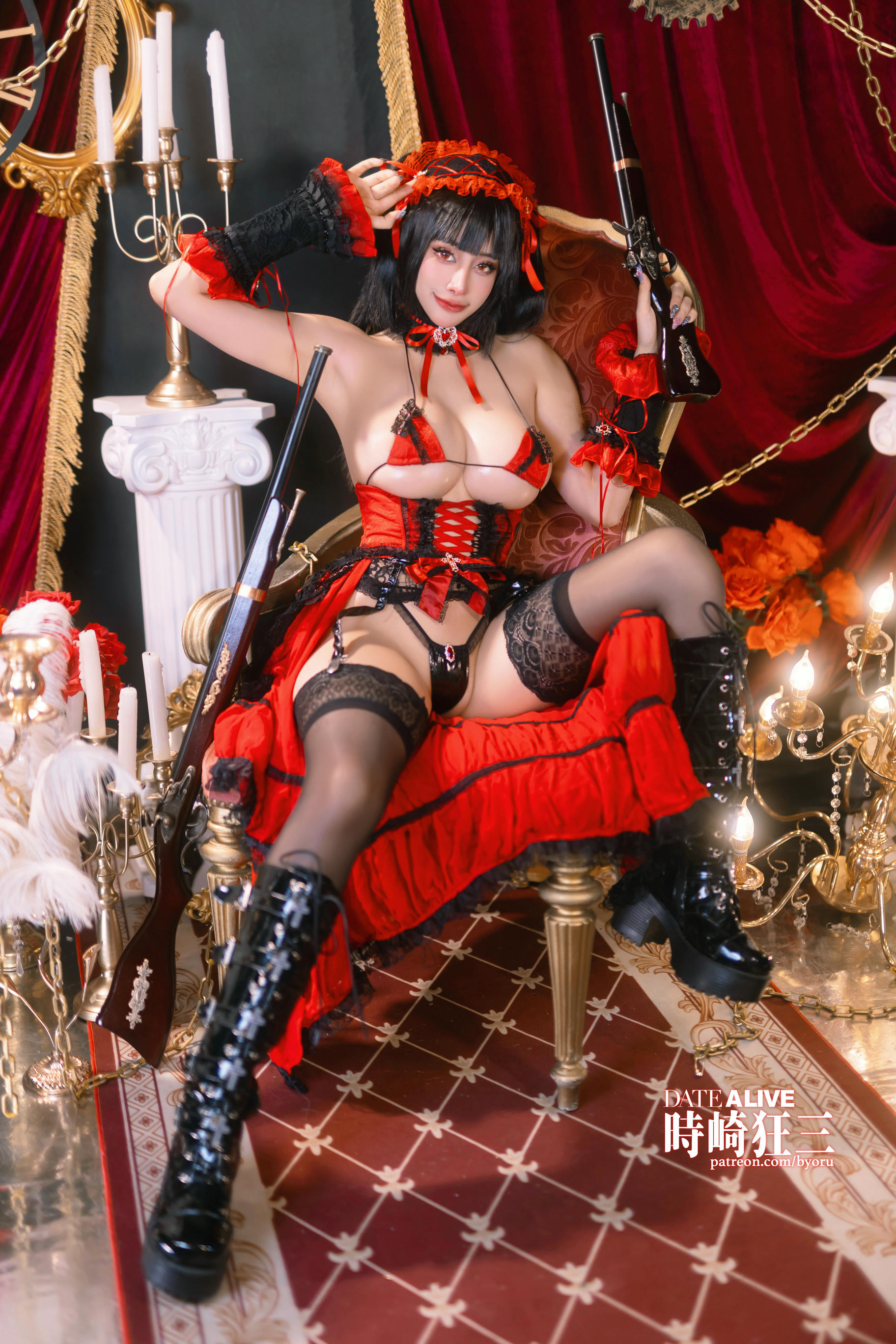 日本coser-Byoru NO.229 Kurumi ✧Date A Live✧ [61P22V-2.09GB]_第1集