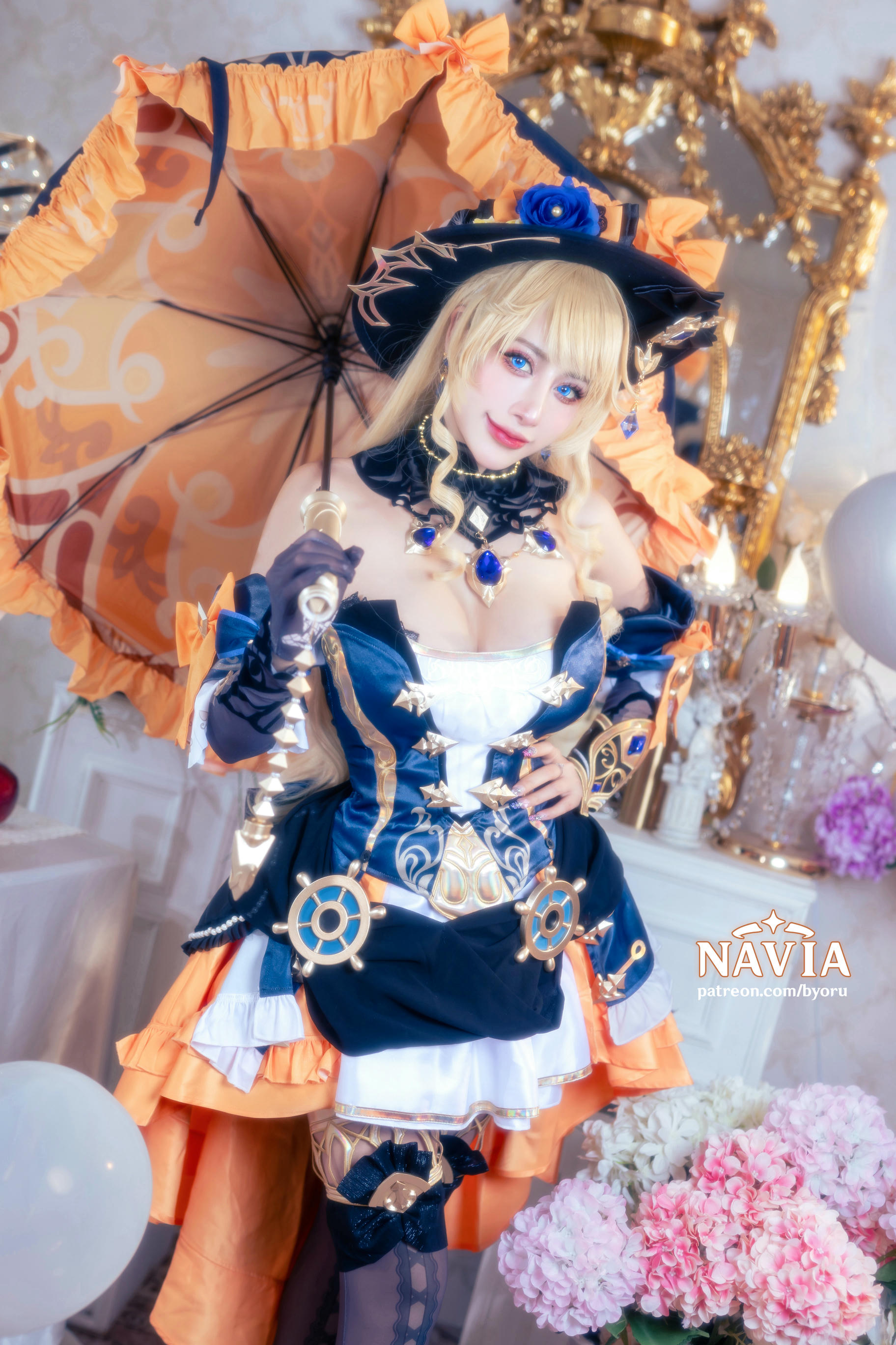 日本coser-Byoru NO.230 原神娜维娅 Navia[58P26V 1.93G]-P_第2集