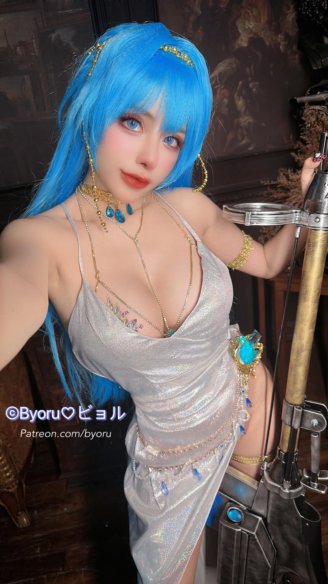 日本coser-Byoru NO.235 Helm Chanderlier ✧NIKKE✧ [63P8V-1.44GB]-phoneset_第1集