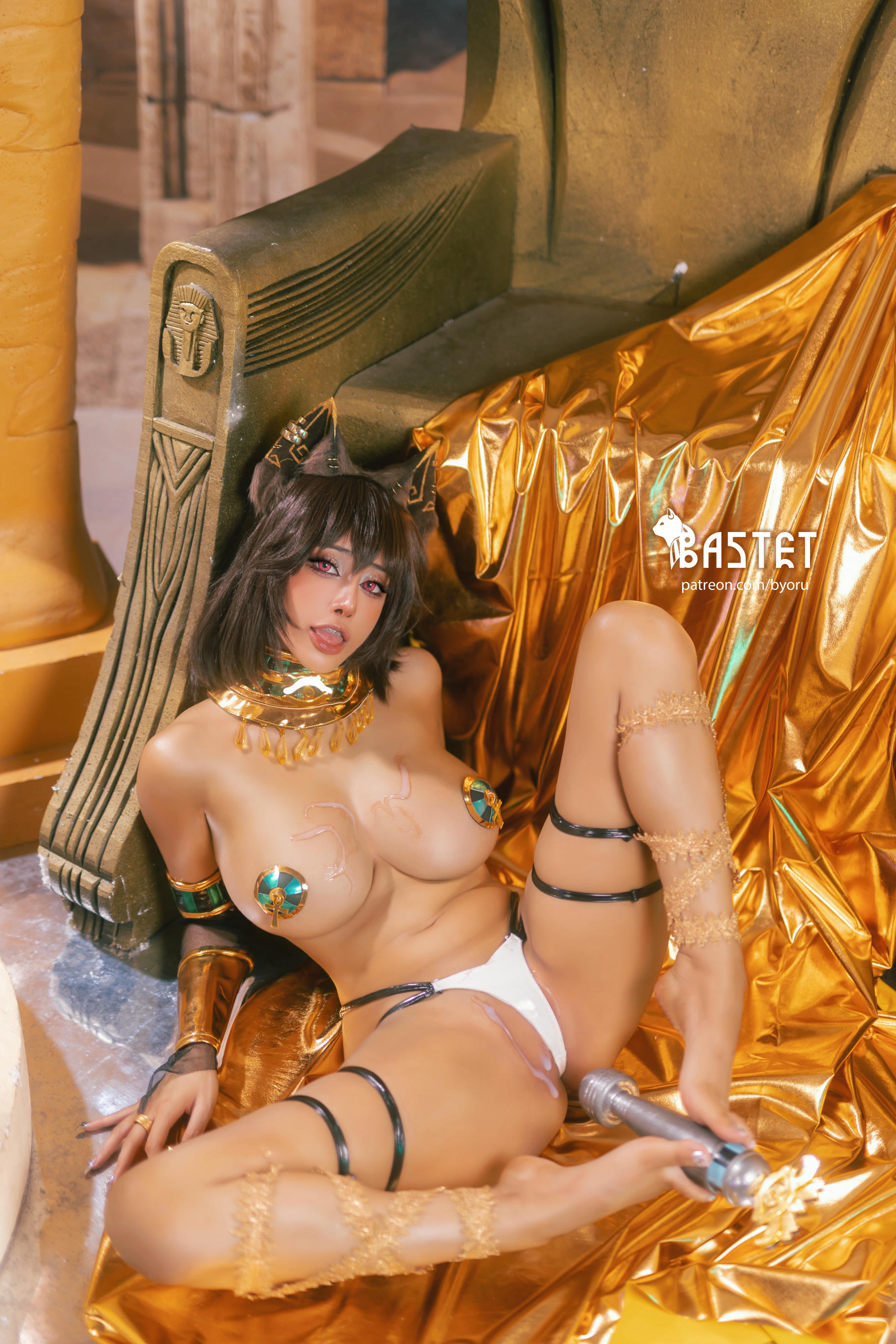 日本coser-Byoru NO.237 Bastet巴斯泰托女神[52P13V 1.29GB]-Pic_第2集