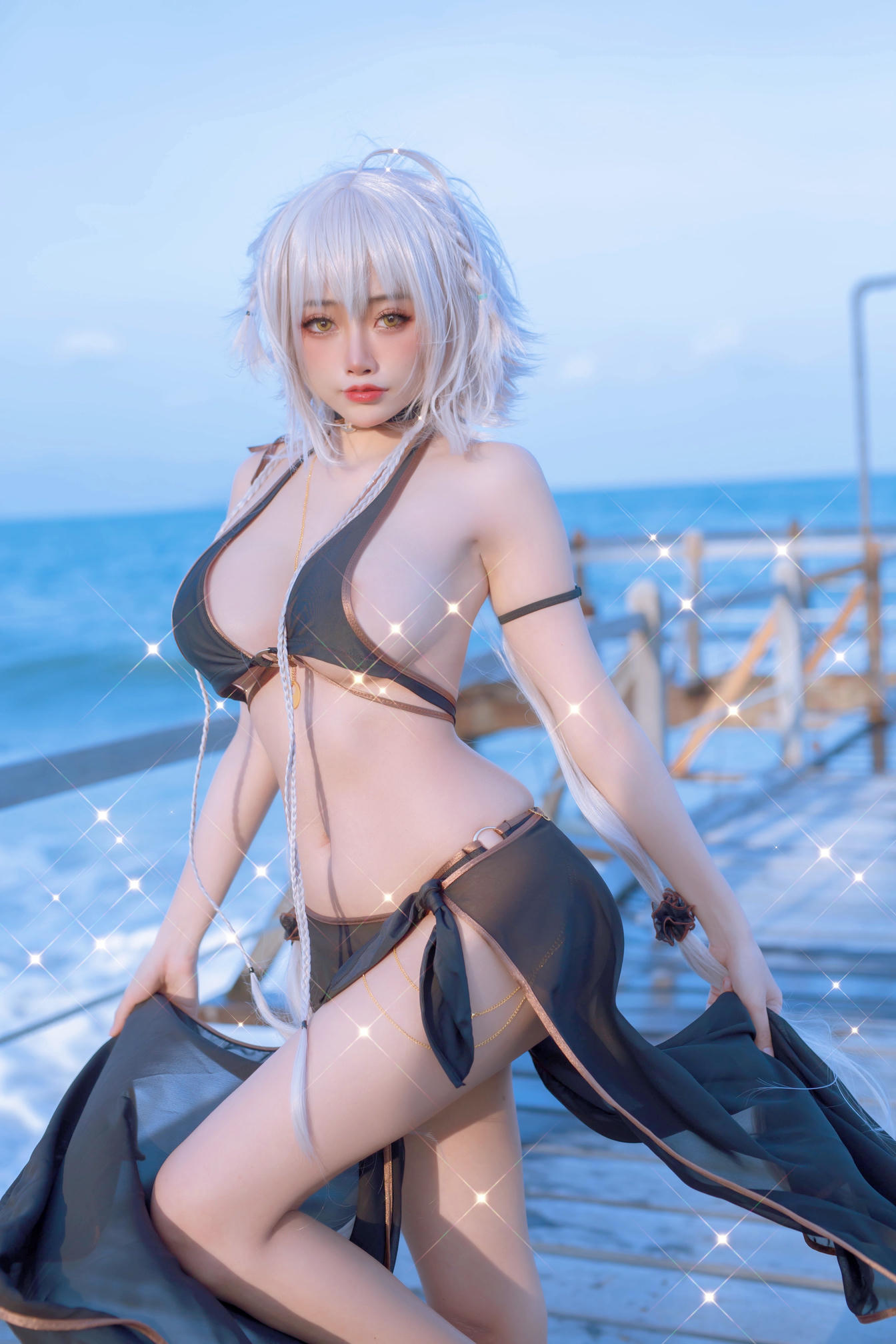 日本coser-Byoru NO.246 Jalter Summer (Fate Grand Order) [40P8V-731MB]_第1集