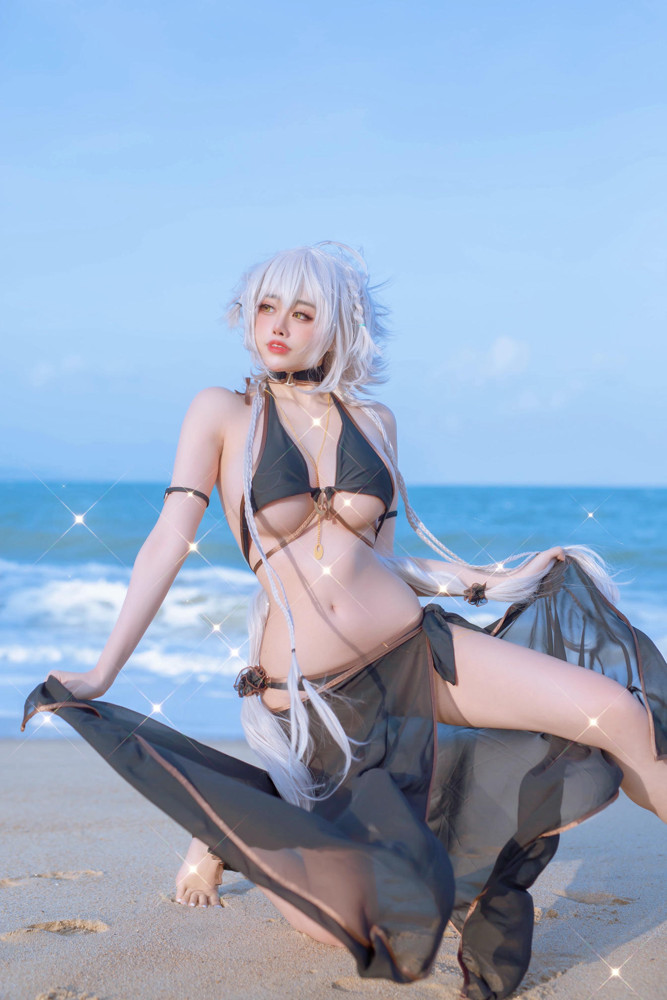 日本coser-Byoru NO.246 Jalter Summer (Fate Grand Order) [40P8V-731MB]_第2集
