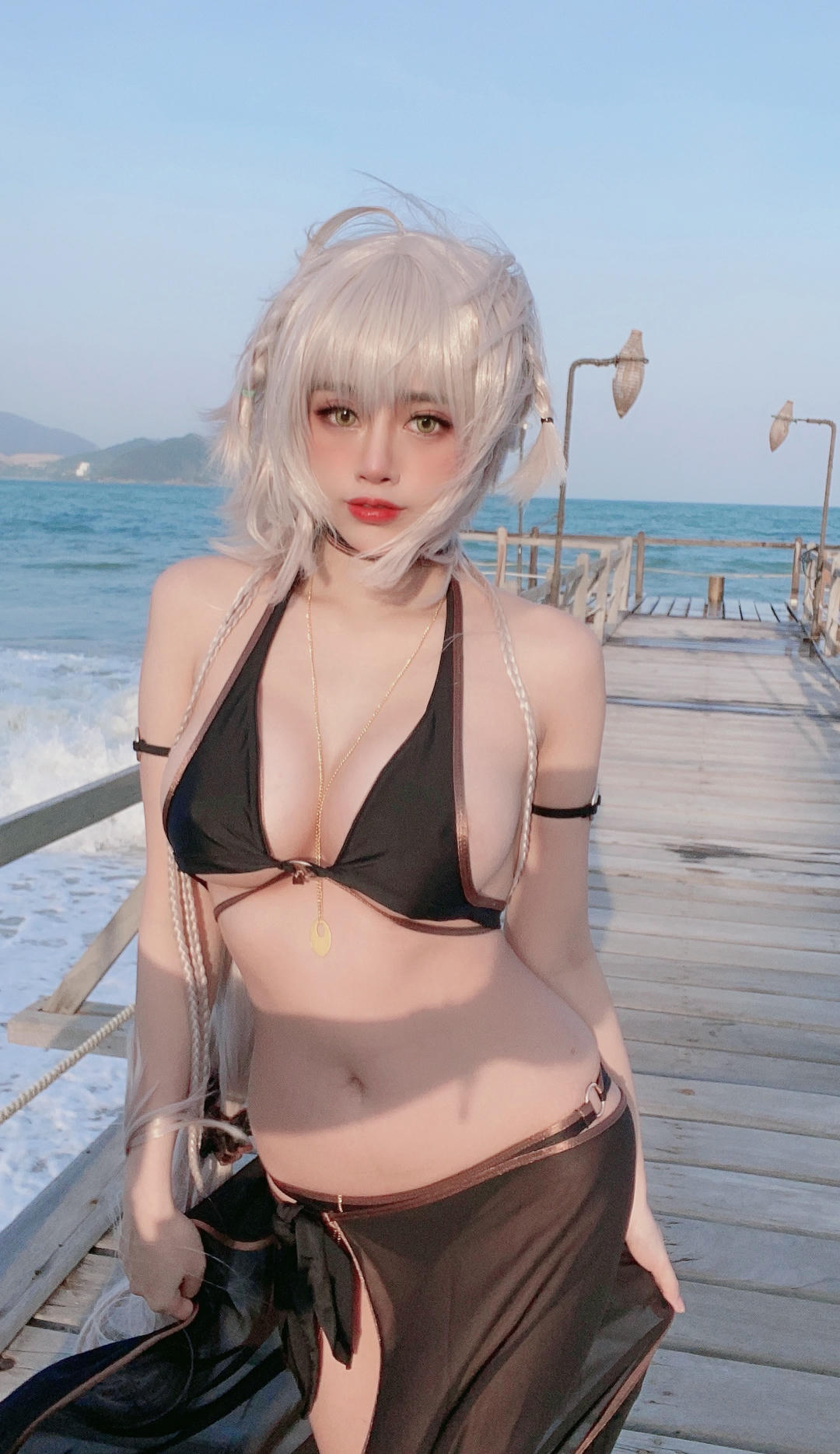 日本coser-Byoru NO.246 Jalter Summer (Fate Grand Order) [40P8V-731MB]_第2集