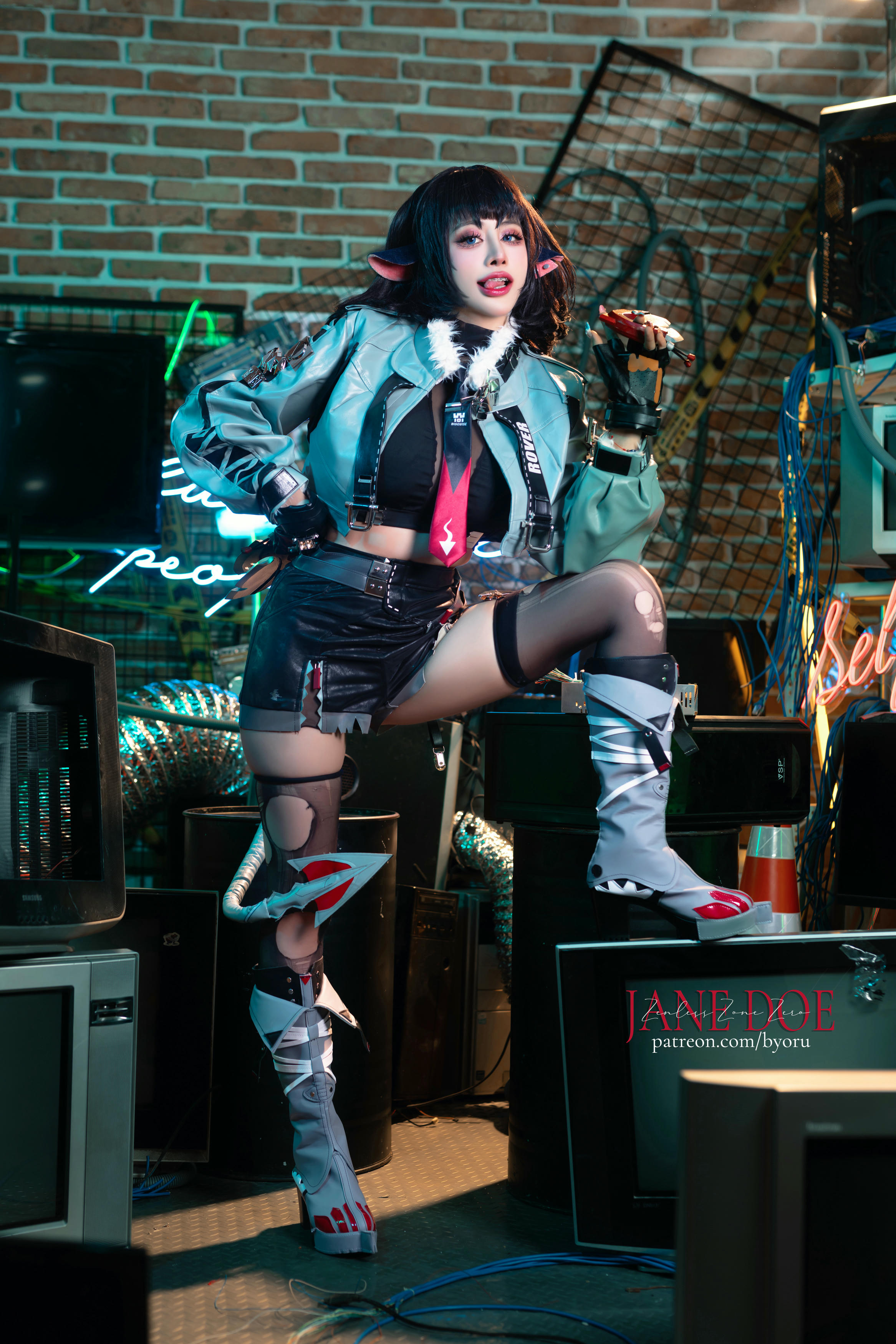 日本coser-Byoru NO.263 Jane Doe简杜（绝区零）[67P14V 1.64GB]_第1集