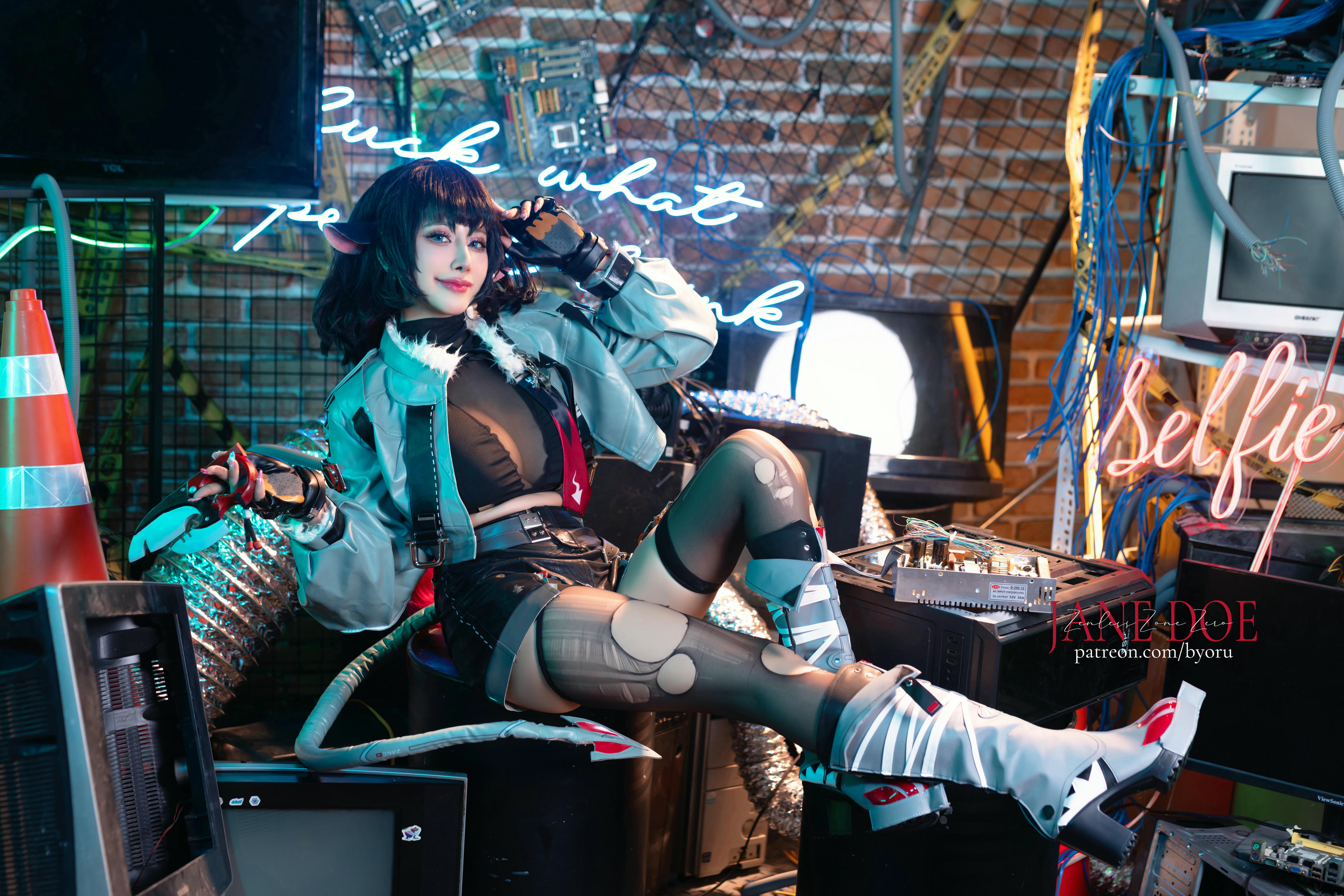 日本coser-Byoru NO.263 Jane Doe简杜（绝区零）[67P14V 1.64GB]_第1集