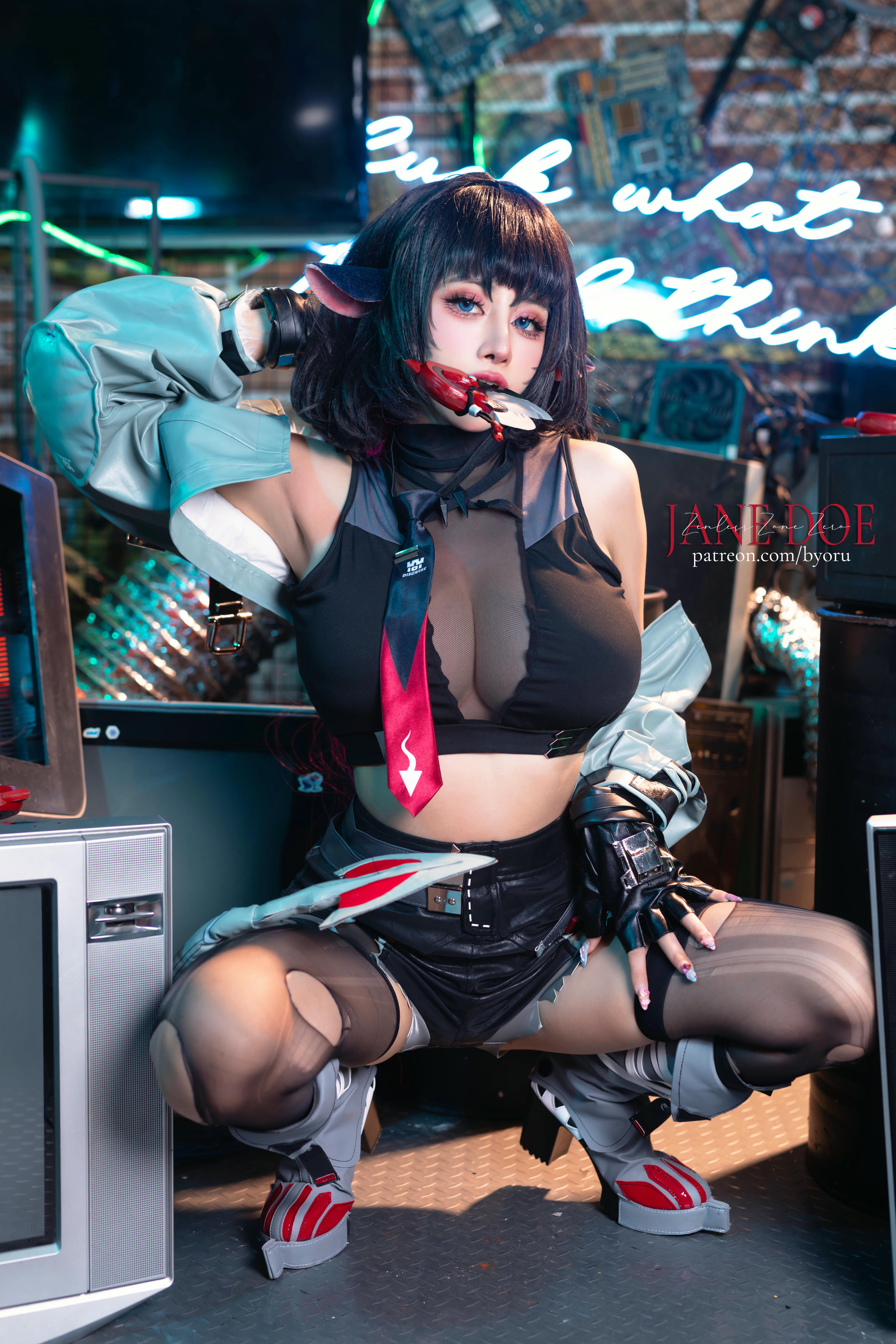 日本coser-Byoru NO.263 Jane Doe简杜（绝区零）[67P14V 1.64GB]_第1集
