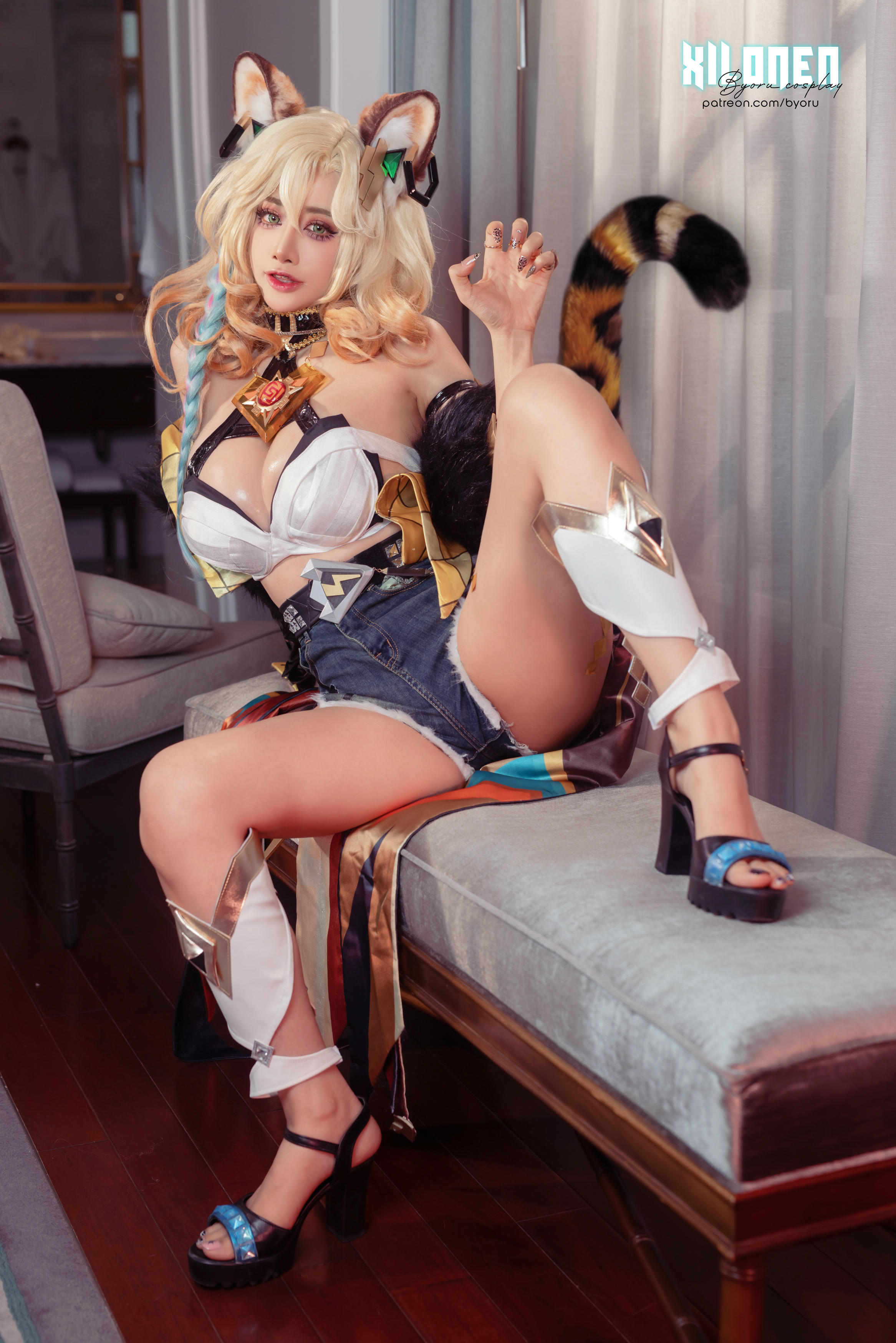 日本coser-Byoru NO.265 202411 原神 希诺宁 [58P20V 1.73GB]_第1集