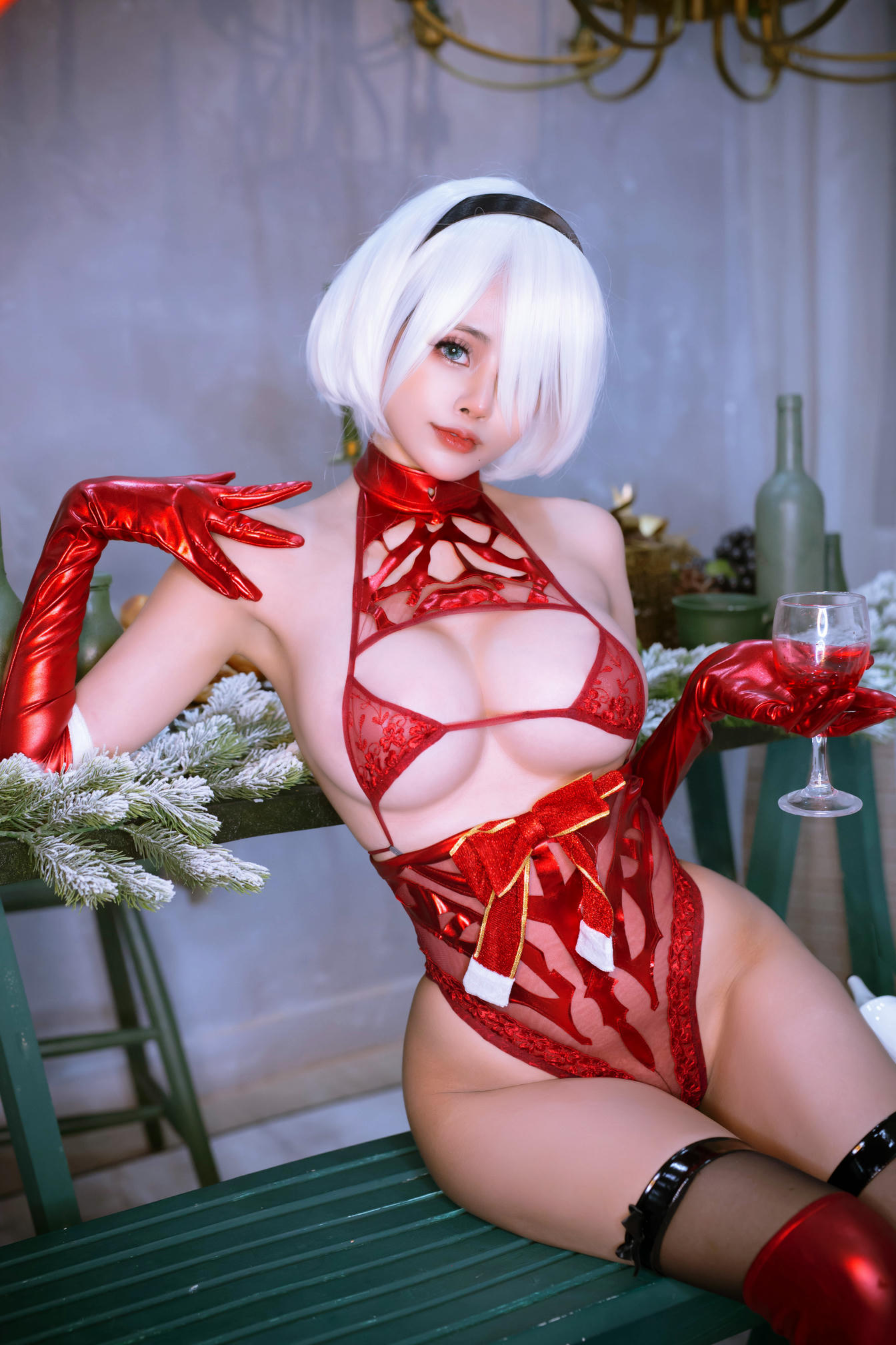 日本coser-Byoru NO.269 2B Christmas[47P-2V-405.9M]_第1集