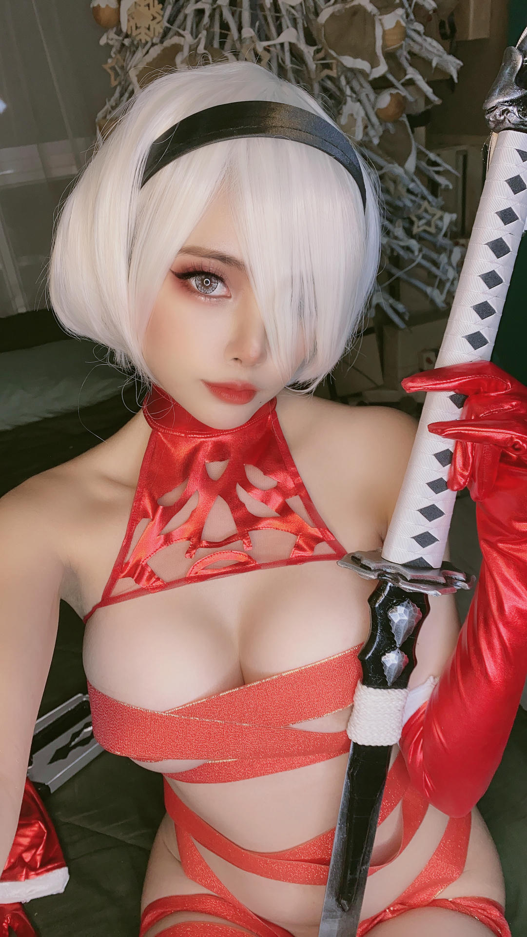 日本coser-Byoru NO.269 2B Christmas[47P-2V-405.9M]_第2集