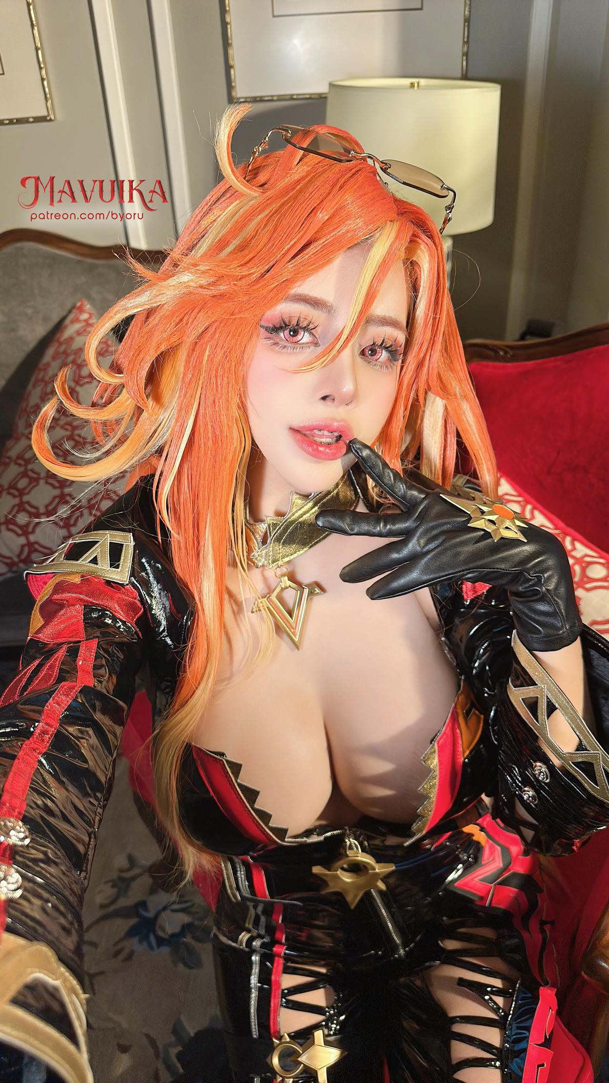 日本coser-Byoru NO.275 原神 玛薇卡 [59P25V 2GB]_第3集