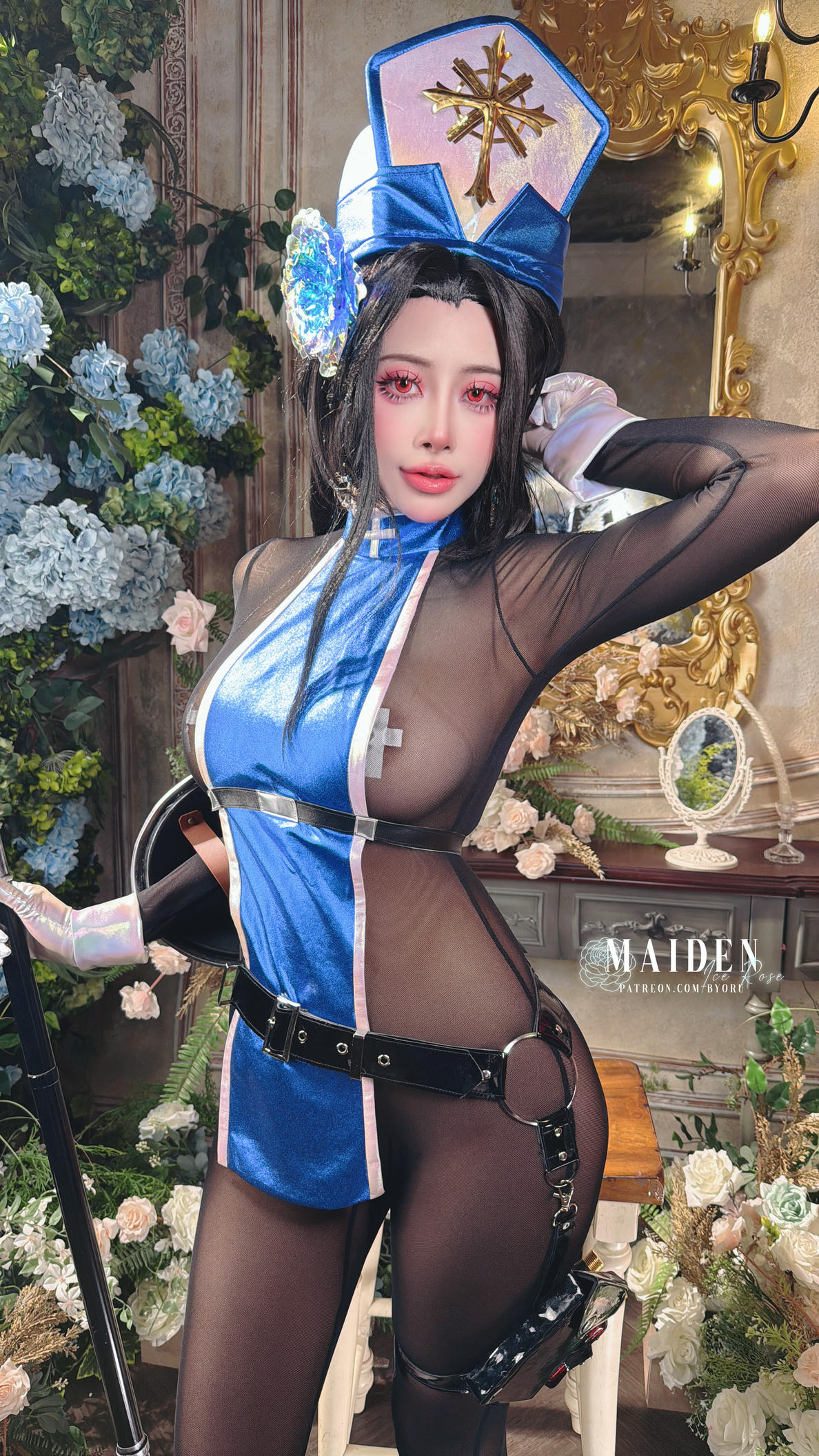 日本coser-Byoru NO.276 梅登 冰玫瑰 [56P18V 4.32GB]_第3集